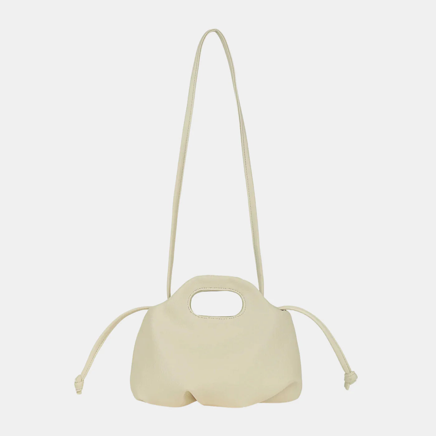 Bag Mini Flower Cream White with texture