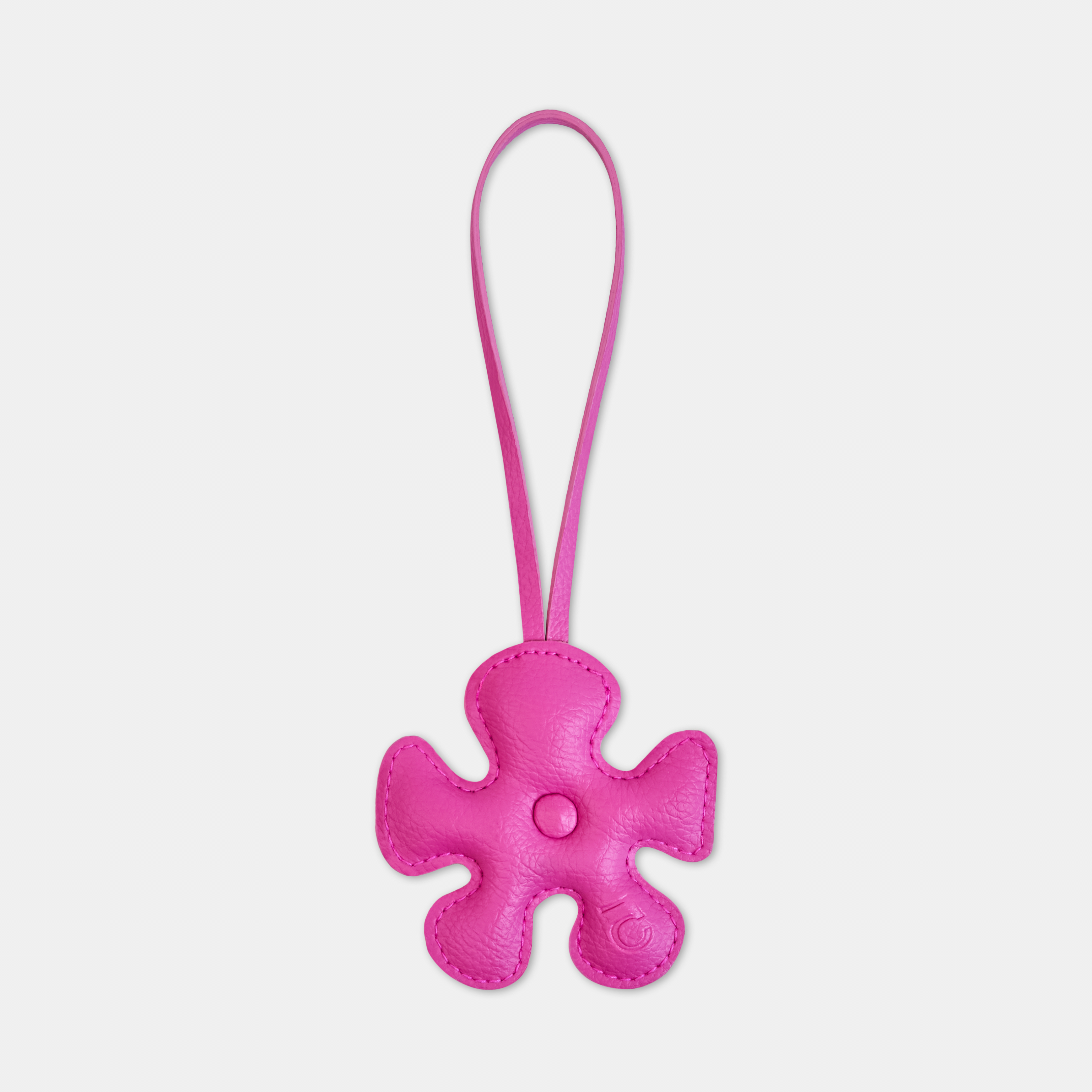 Accessories Fan Flower Charm Pink Color in Mini Size