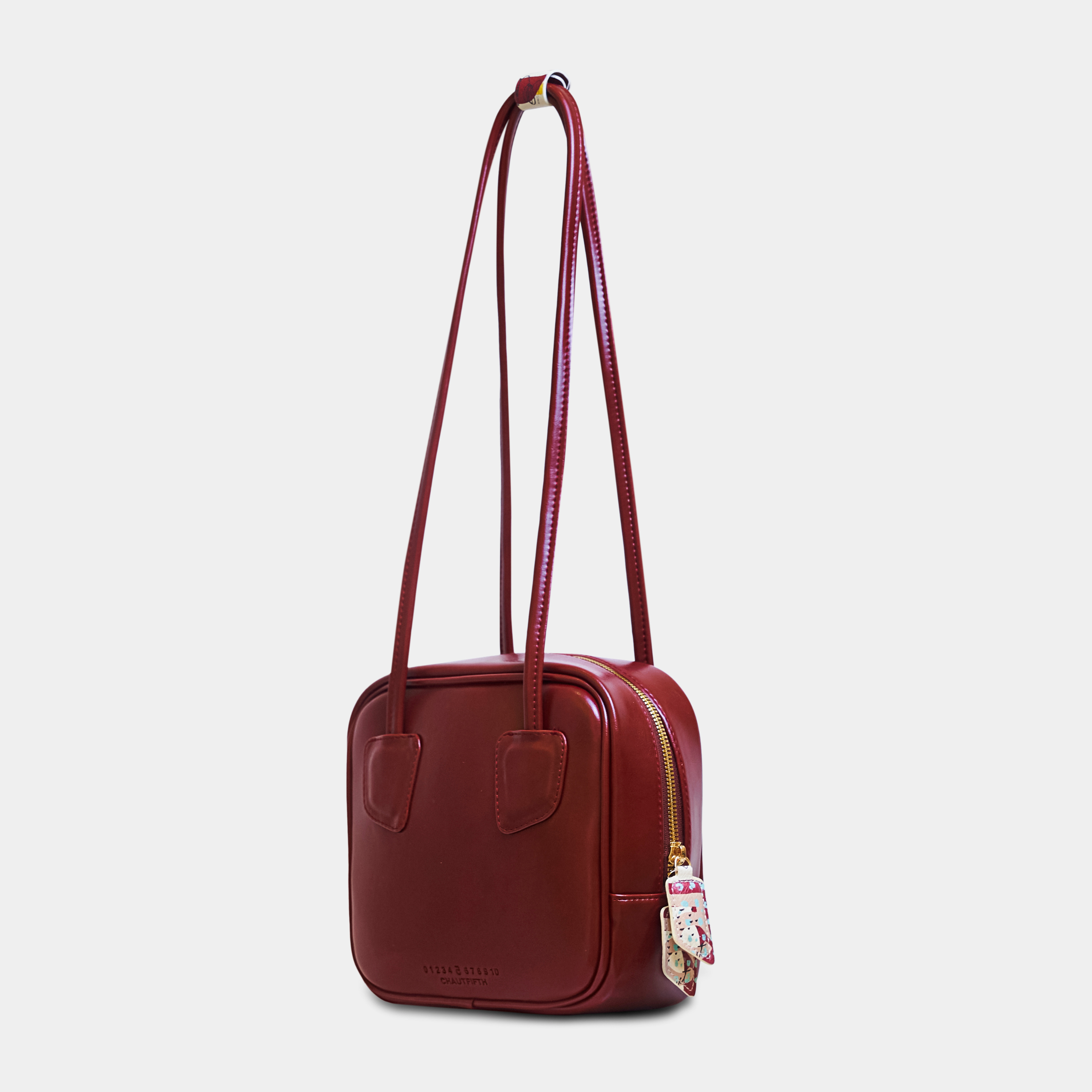 Red SANDWICH handbag