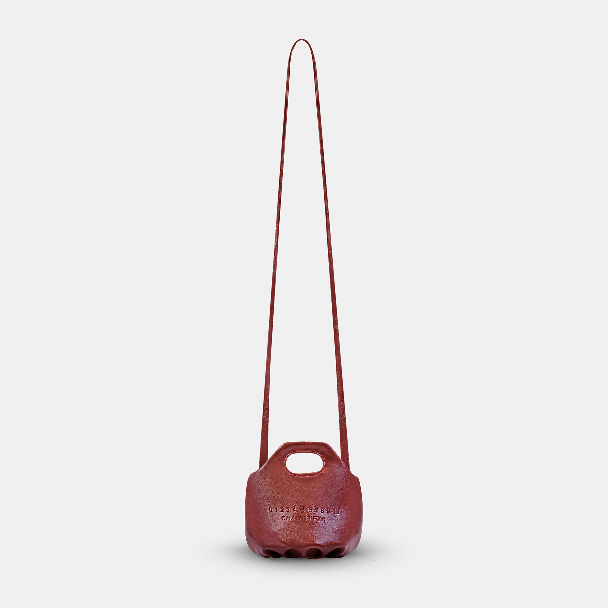 Túi xách Tiny Flower màu Đỏ đô