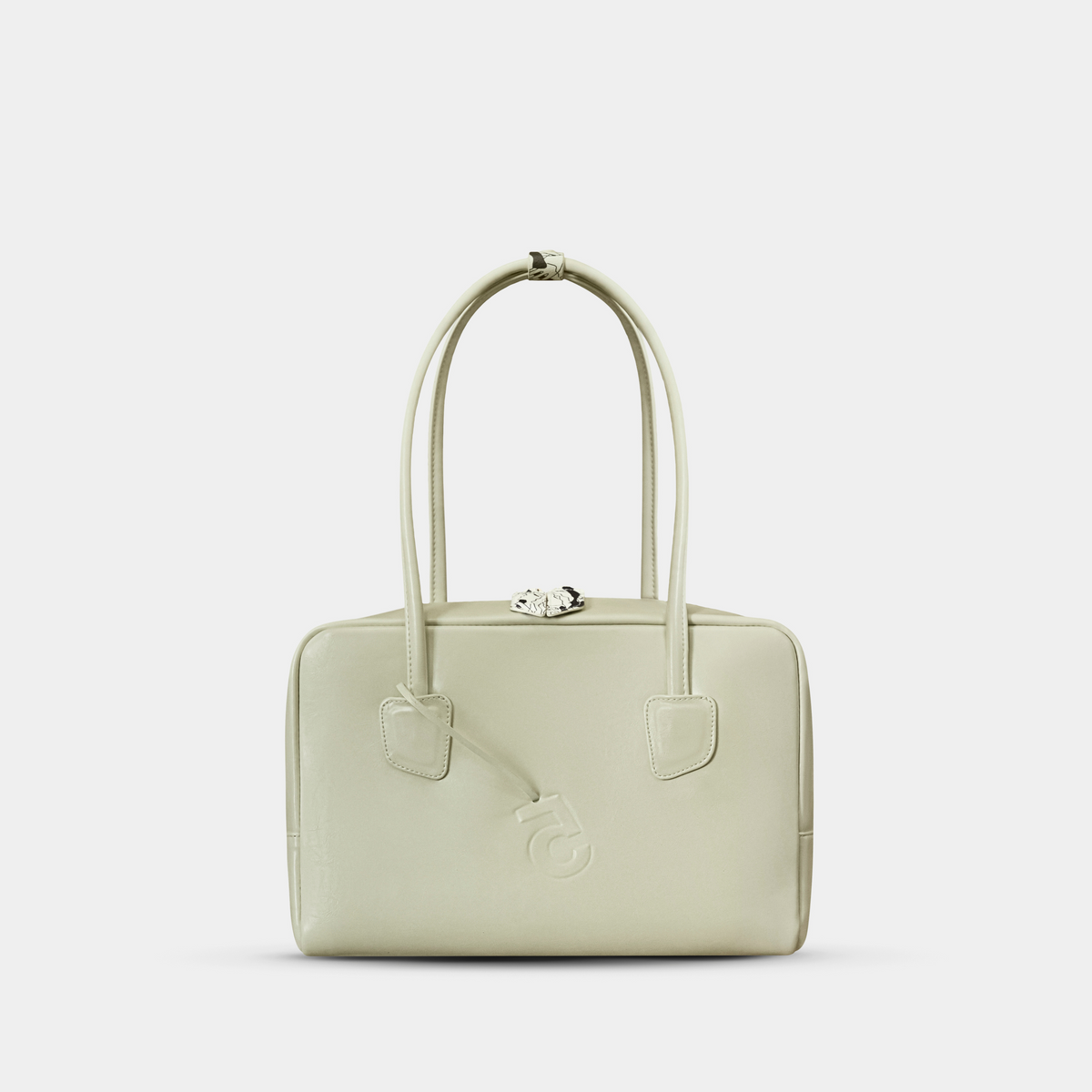 B. FLORET BOX BAG　ホワイト bibiy FLORET BOX BAG