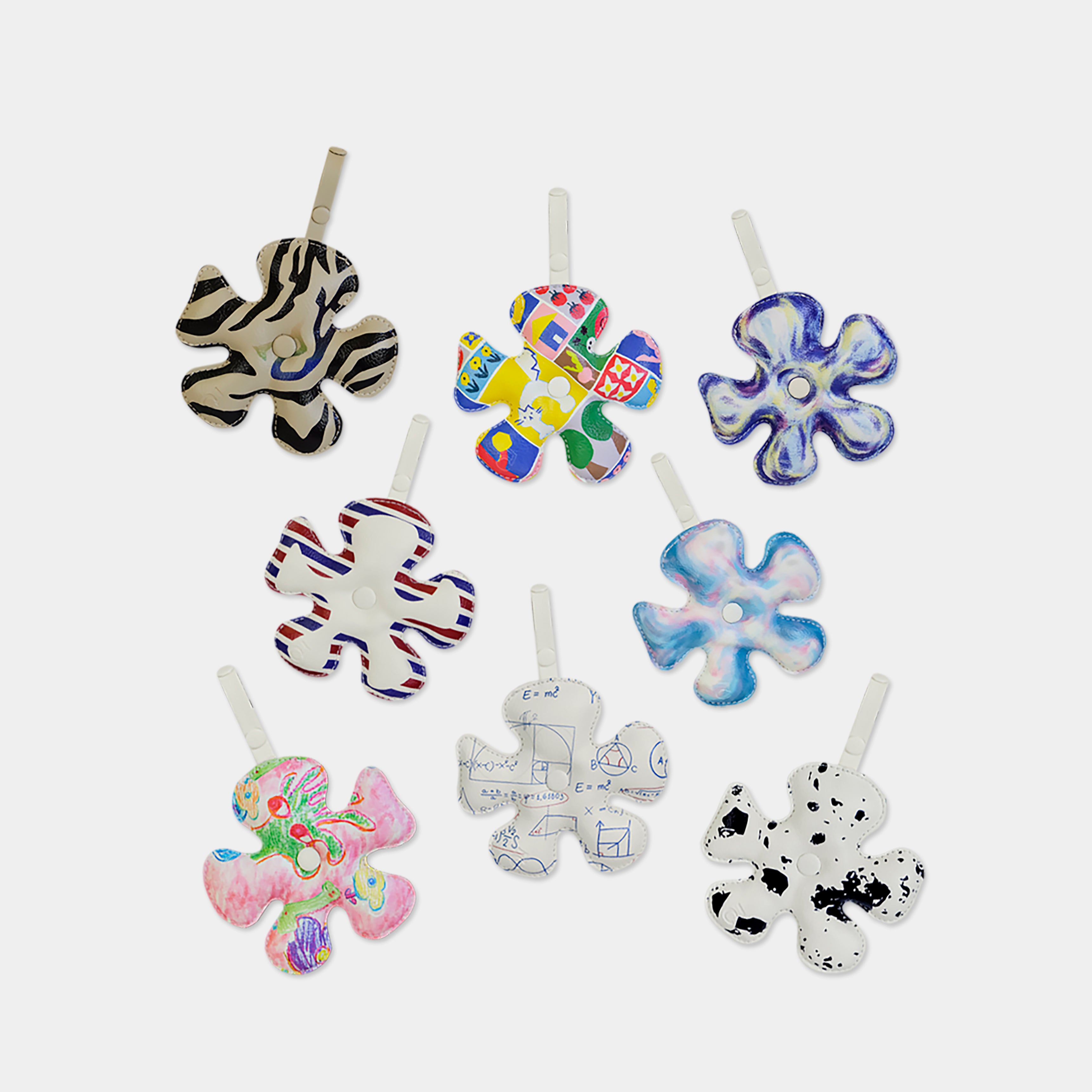 Accessories Fan Flower Charm Mindless in Small (S) Size