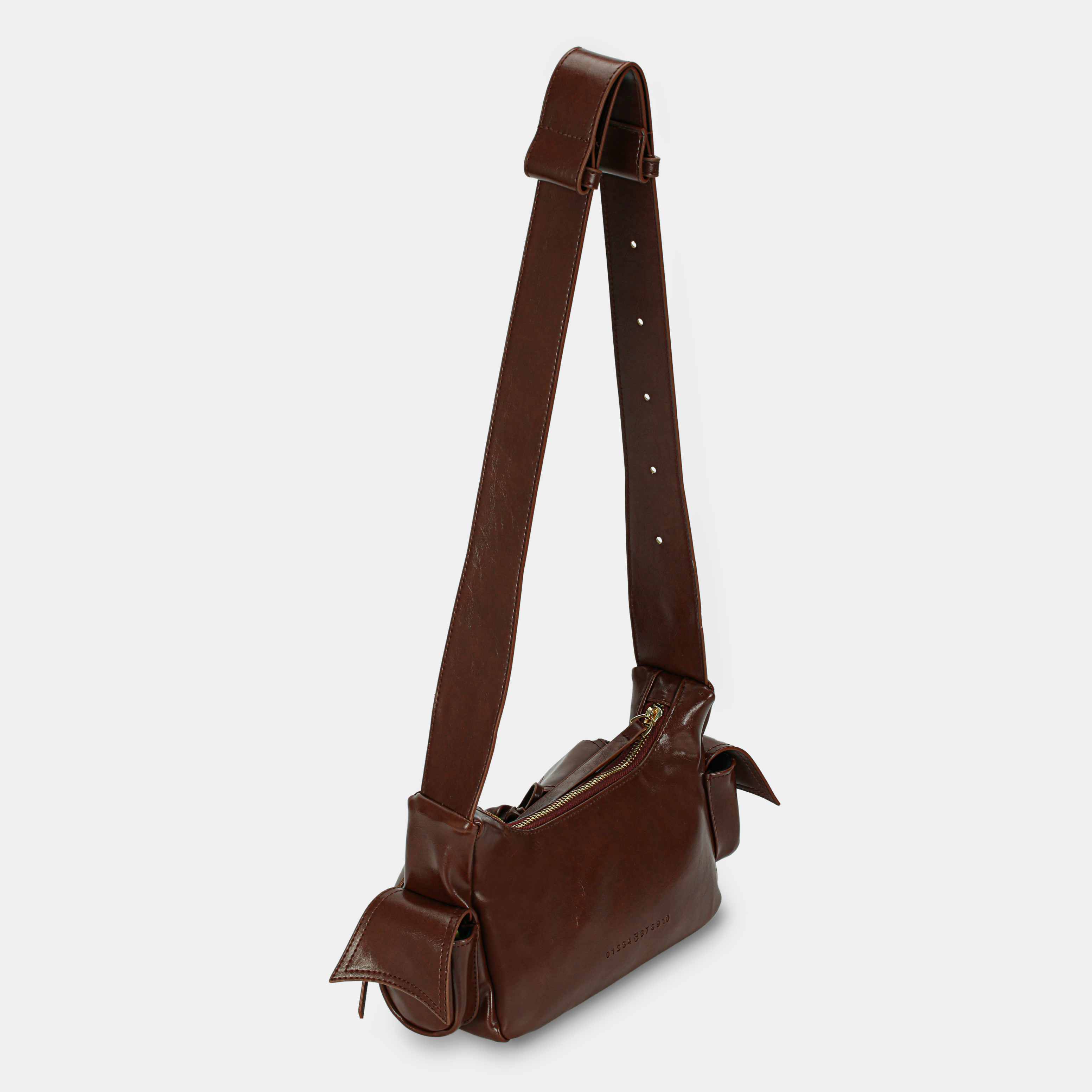 Túi xách C5-Pocket size nhỏ (S) màu nâu đậm