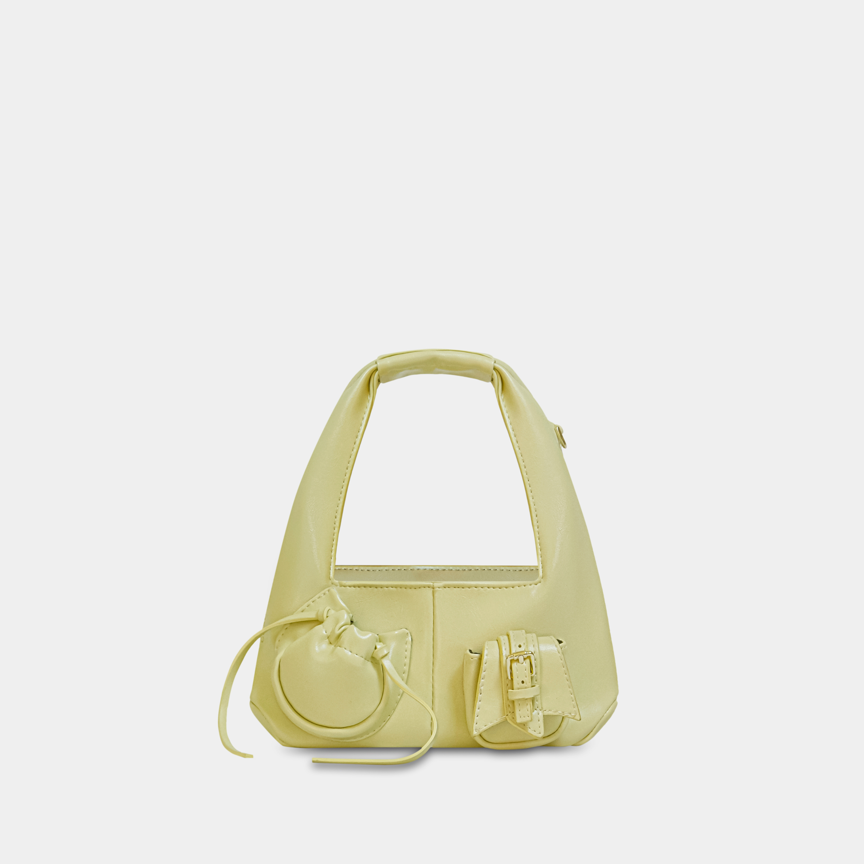 Bag C2-Pocket Hobo Mini size in Butter Yellow