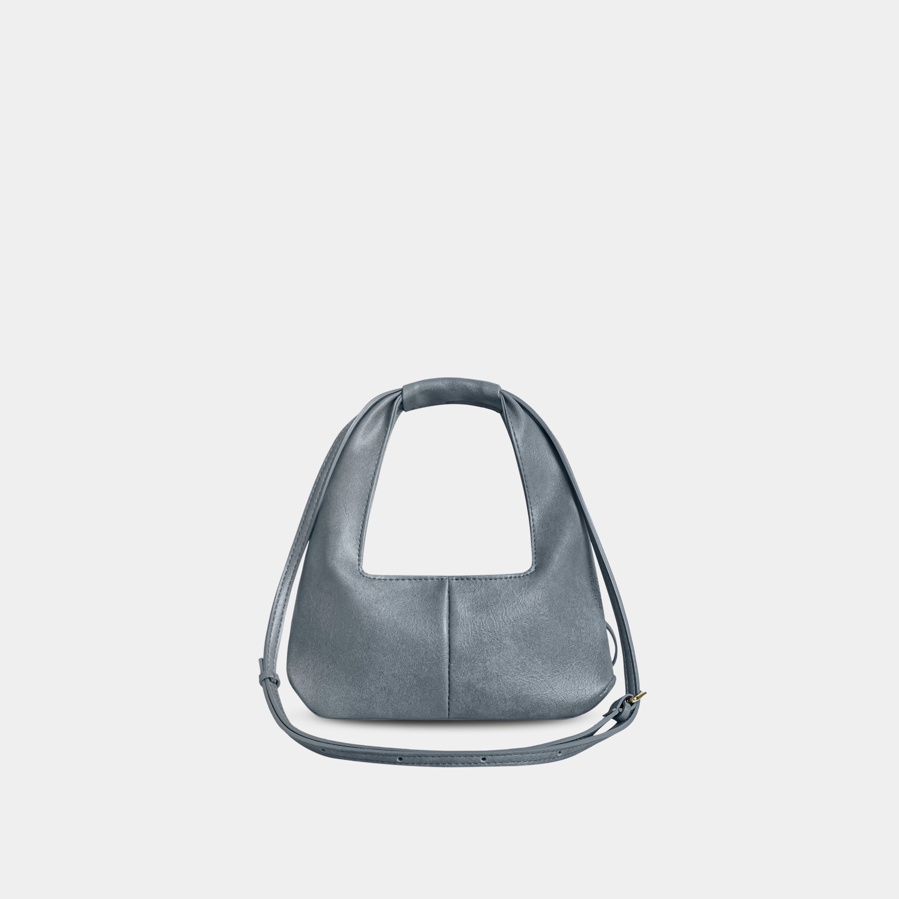 Bag C2-Pocket Hobo Mini size in Cement Blue