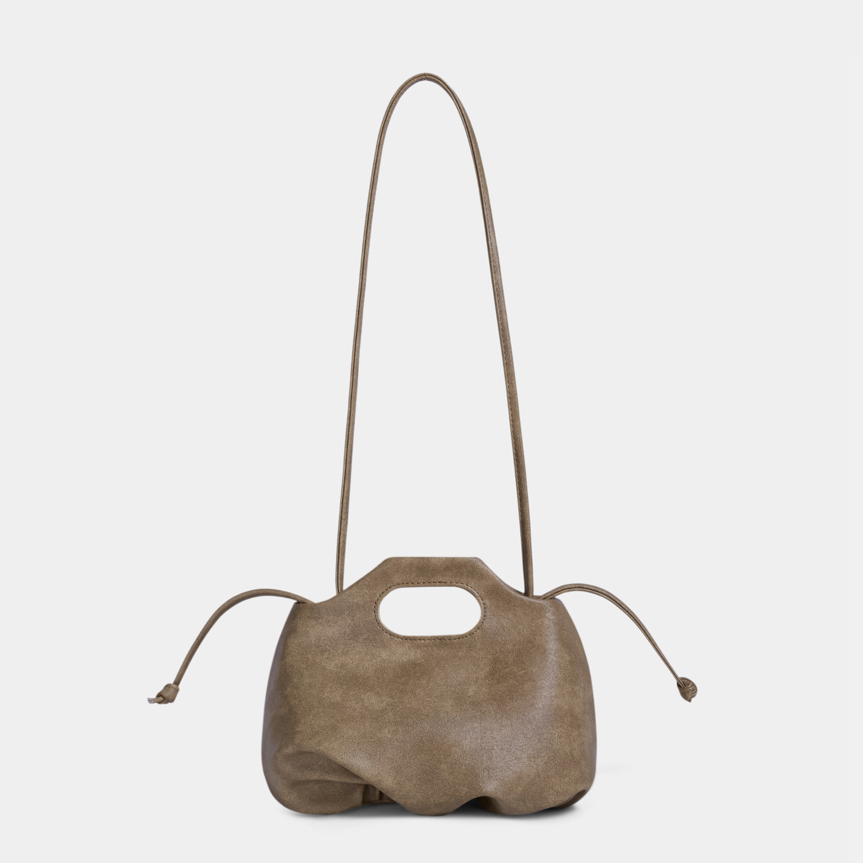 Bag Mini Flower Cream White with texture