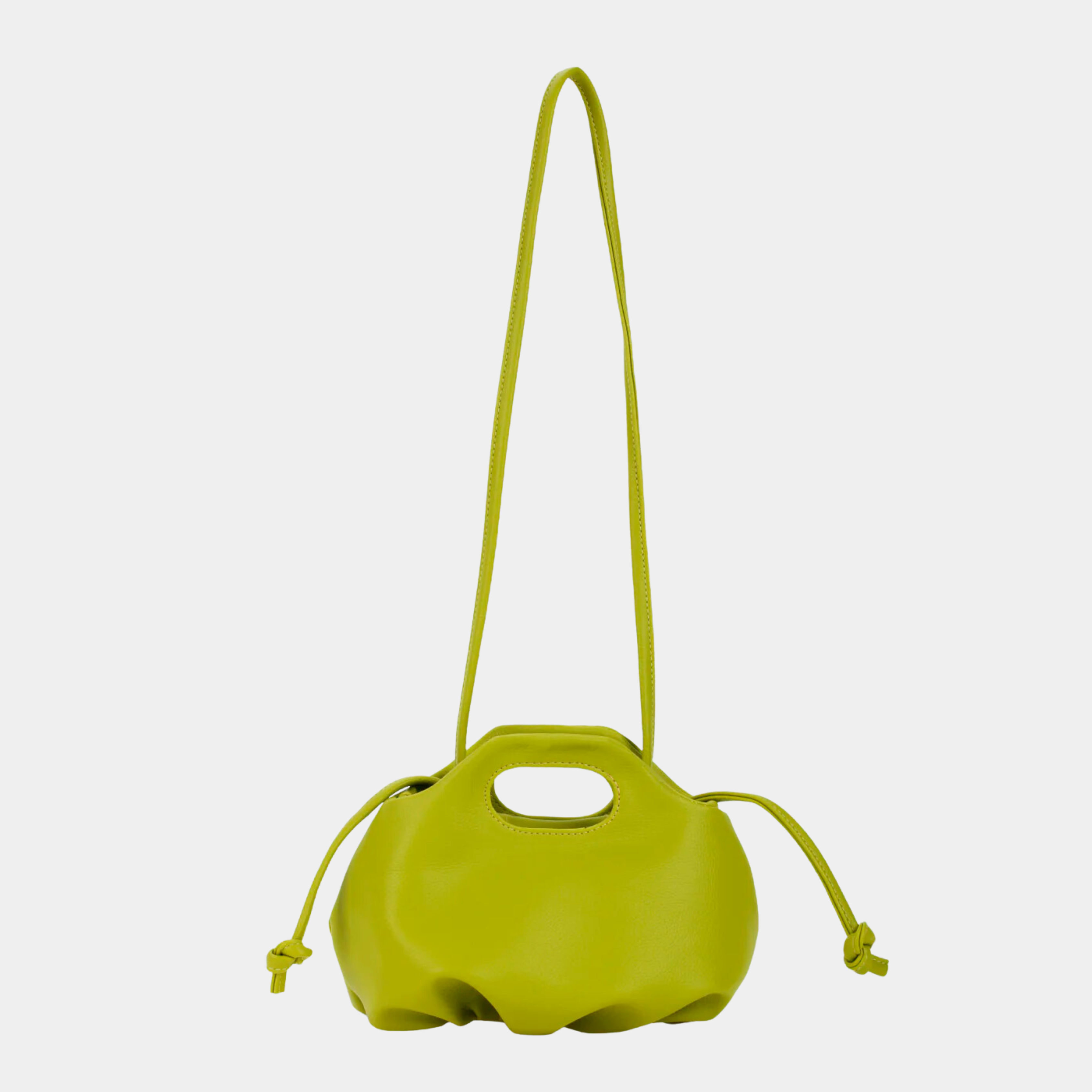 Flower Mini bag in Avocado green