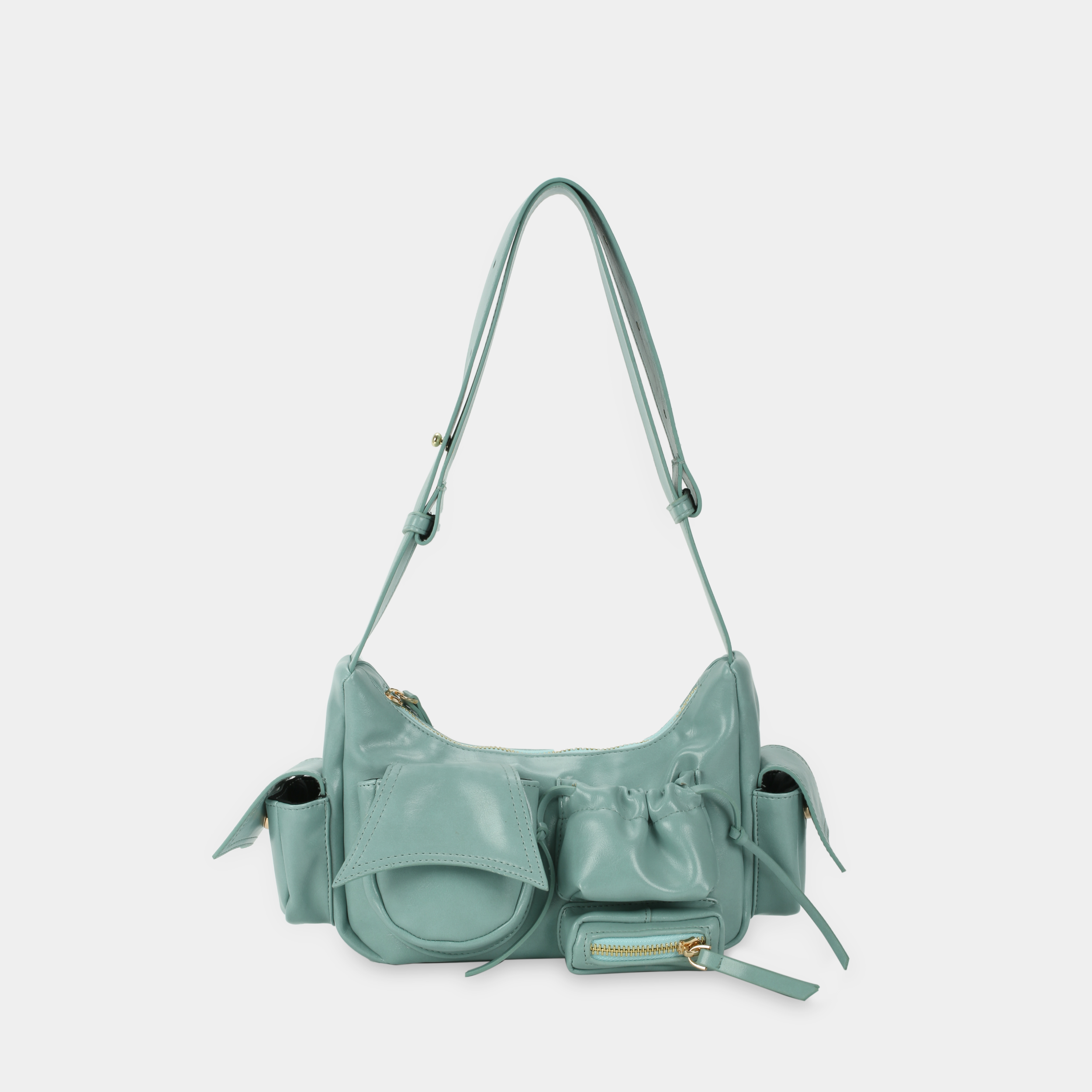 Handbag C5-Pocket size S in Pastel Jade