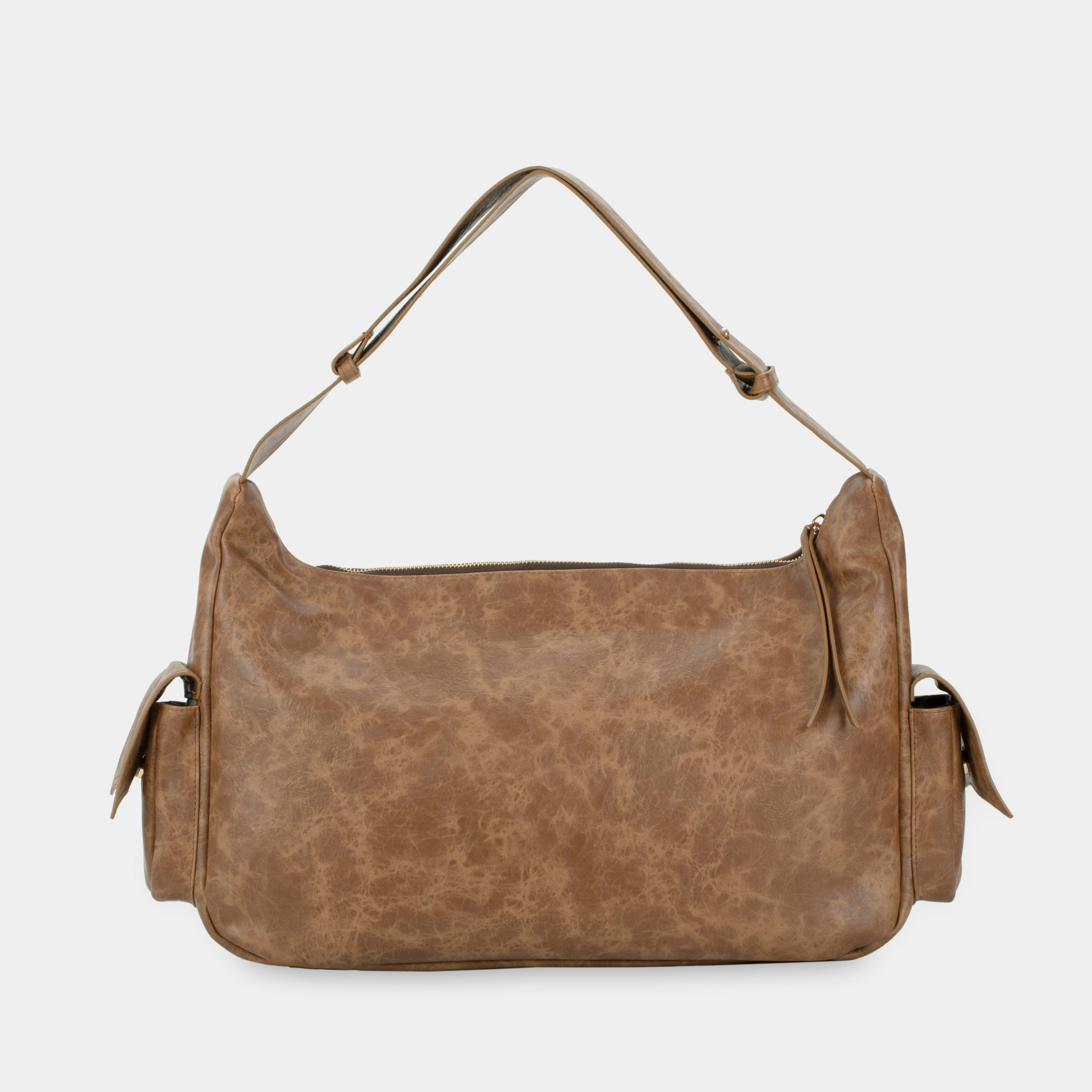 Handbag C6-Pocket size Laptop (L) in Brown