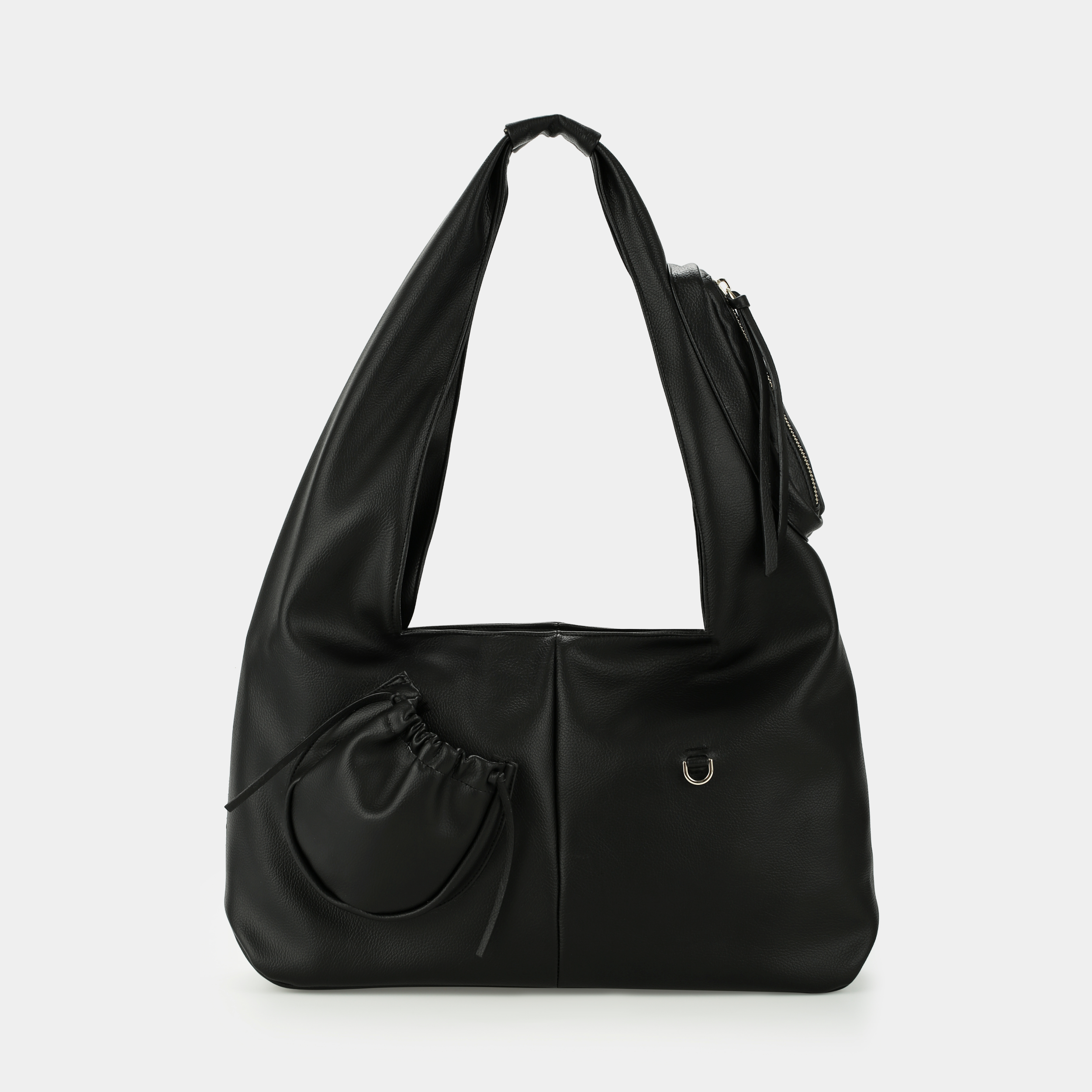 Túi xách Hobo C2-Pocket size Laptop (L) màu đen