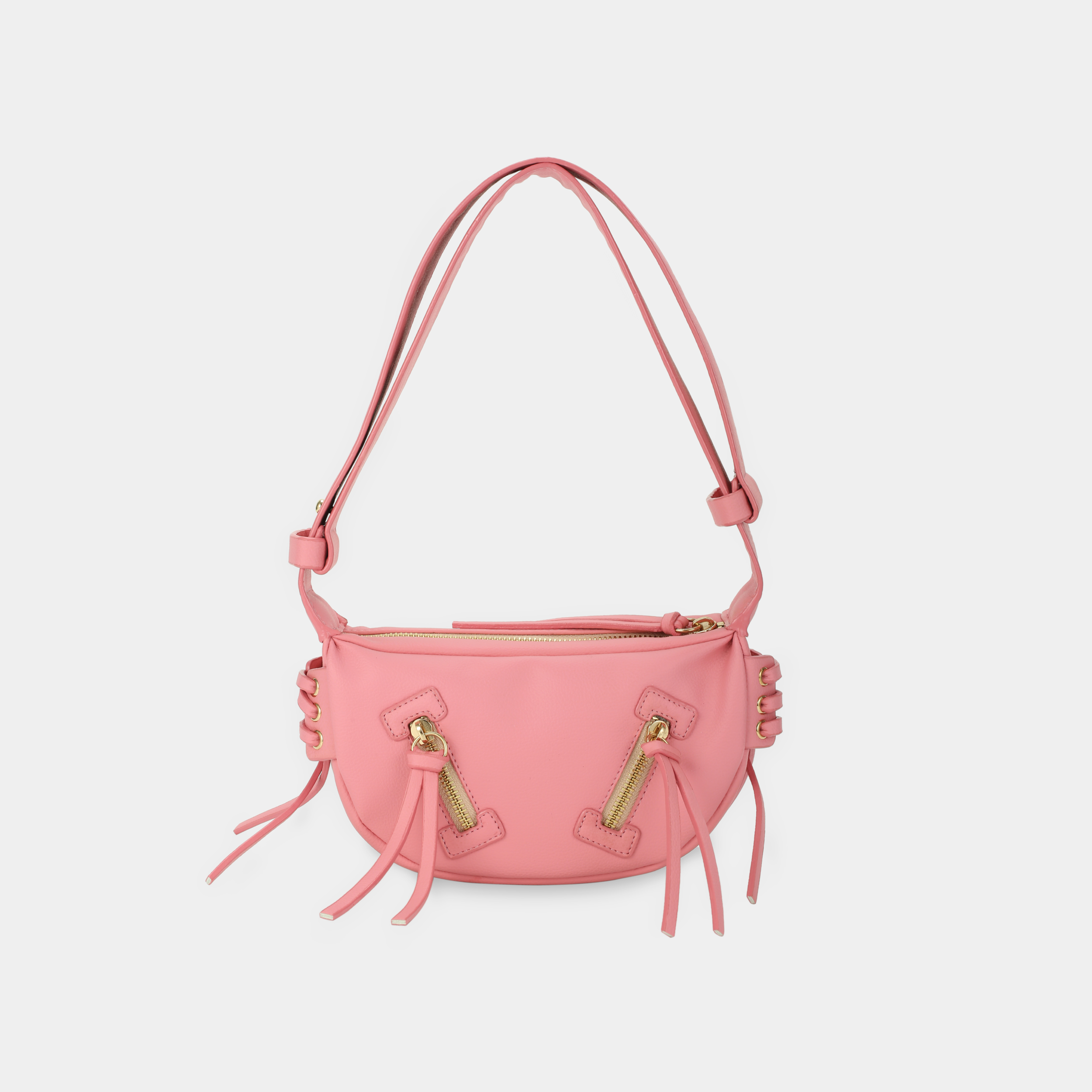 LACE bag small size (S) pastel pink