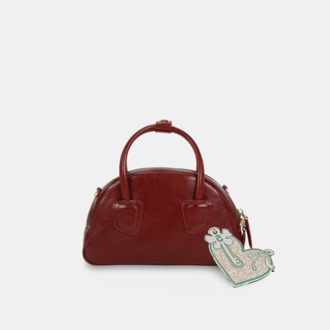 Túi xách TACOS màu Đỏ đô size lớn (M)