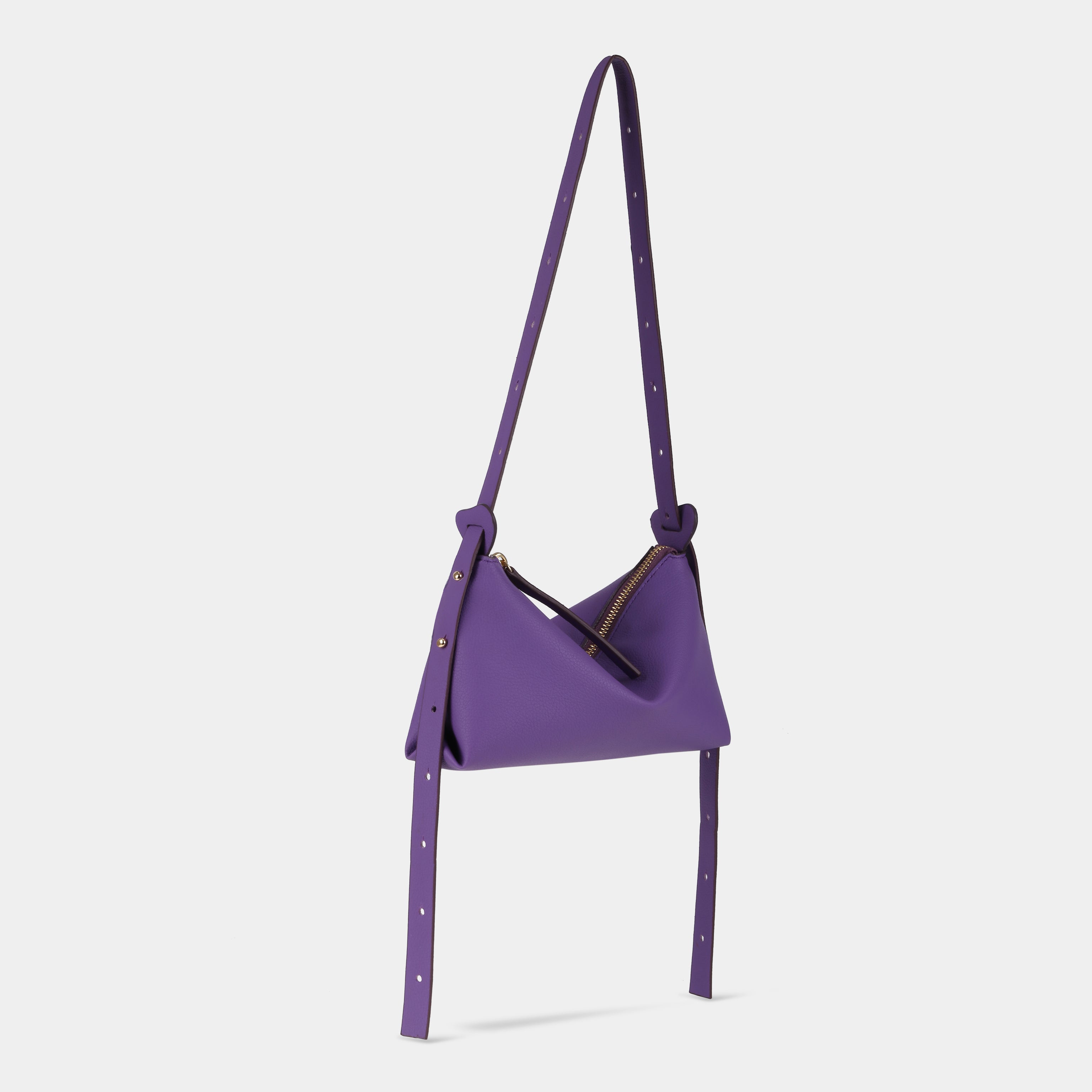 Purple M BAG handbag (small)