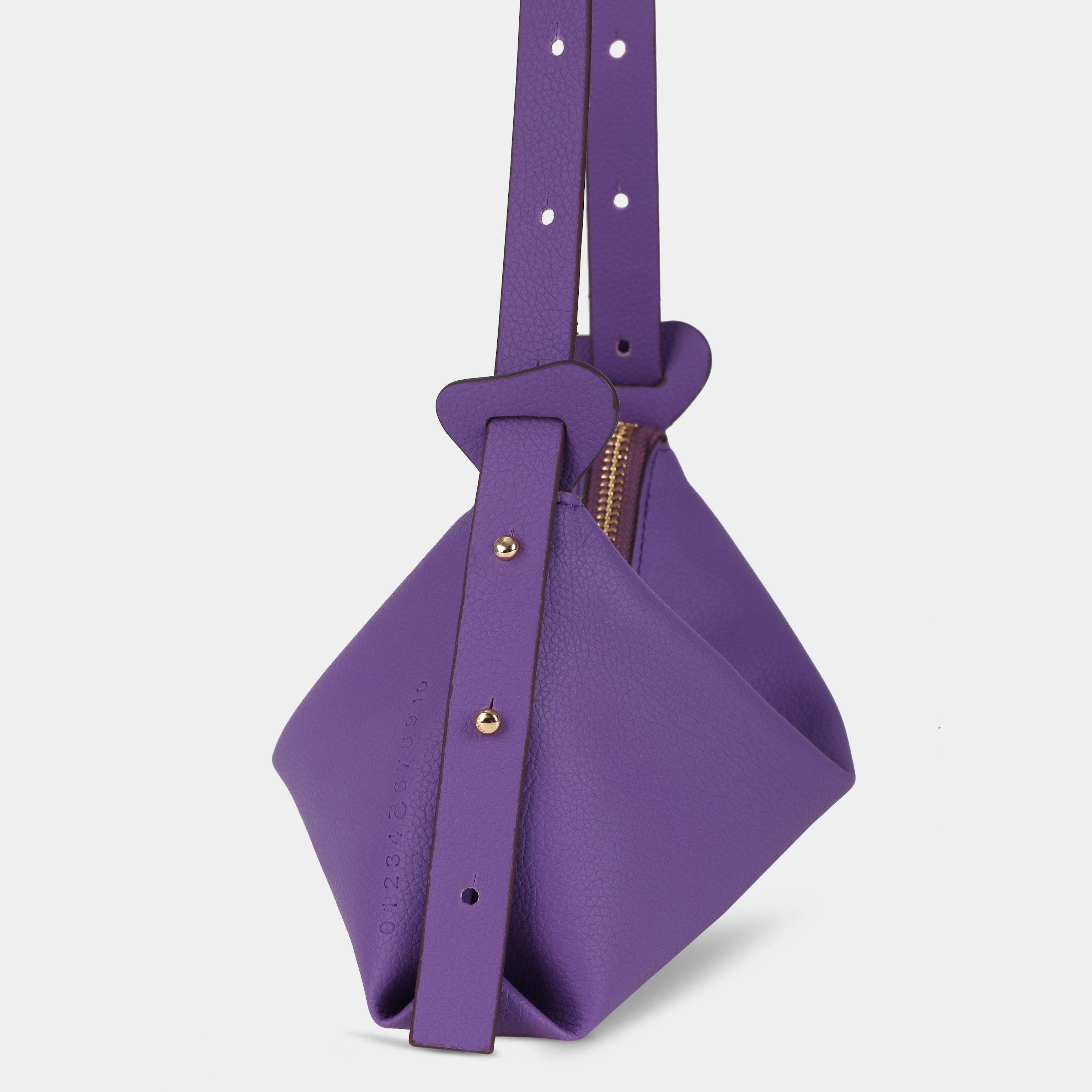 Purple M BAG handbag (small)
