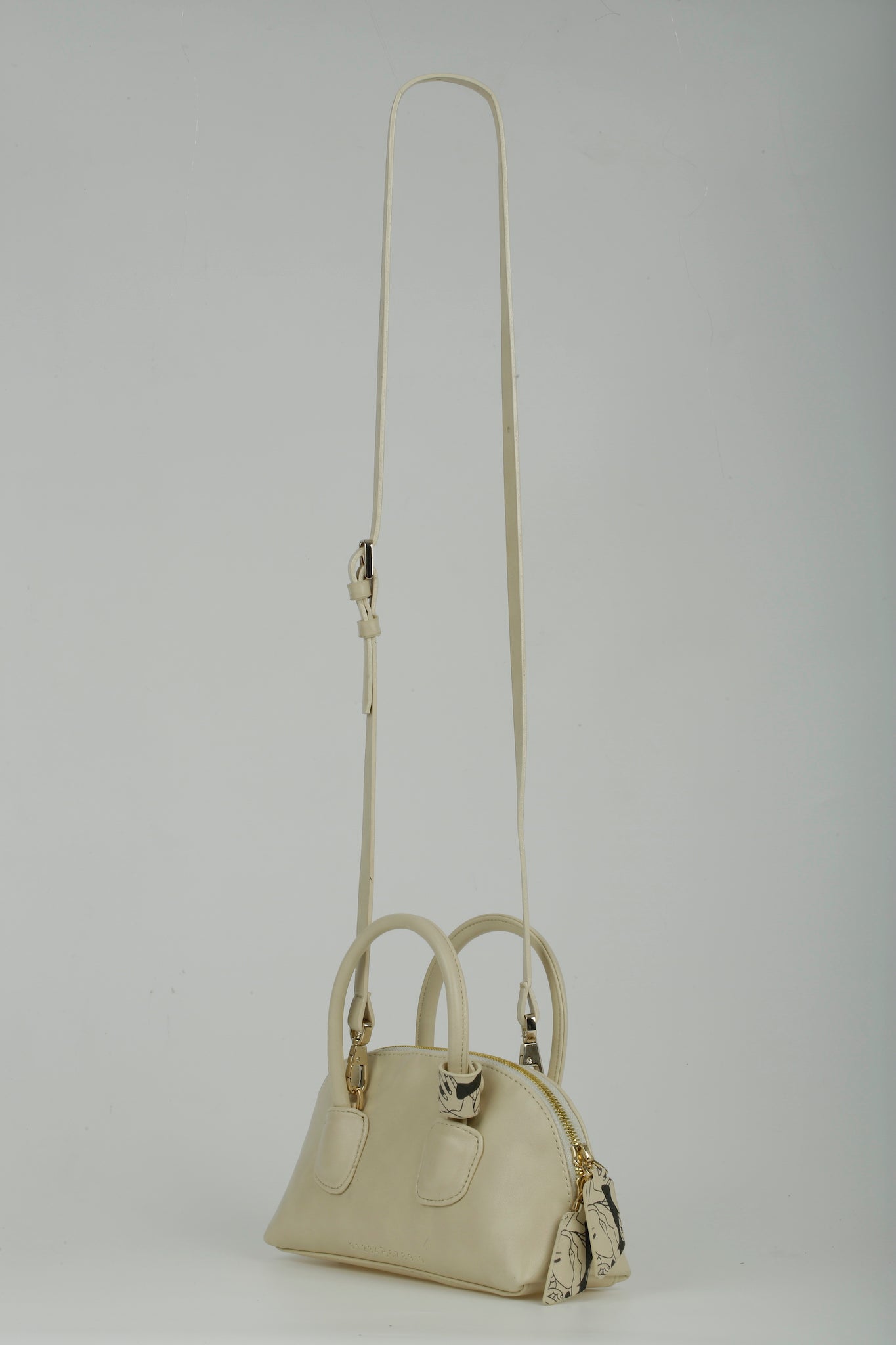 Small white TACOS handbag (S)