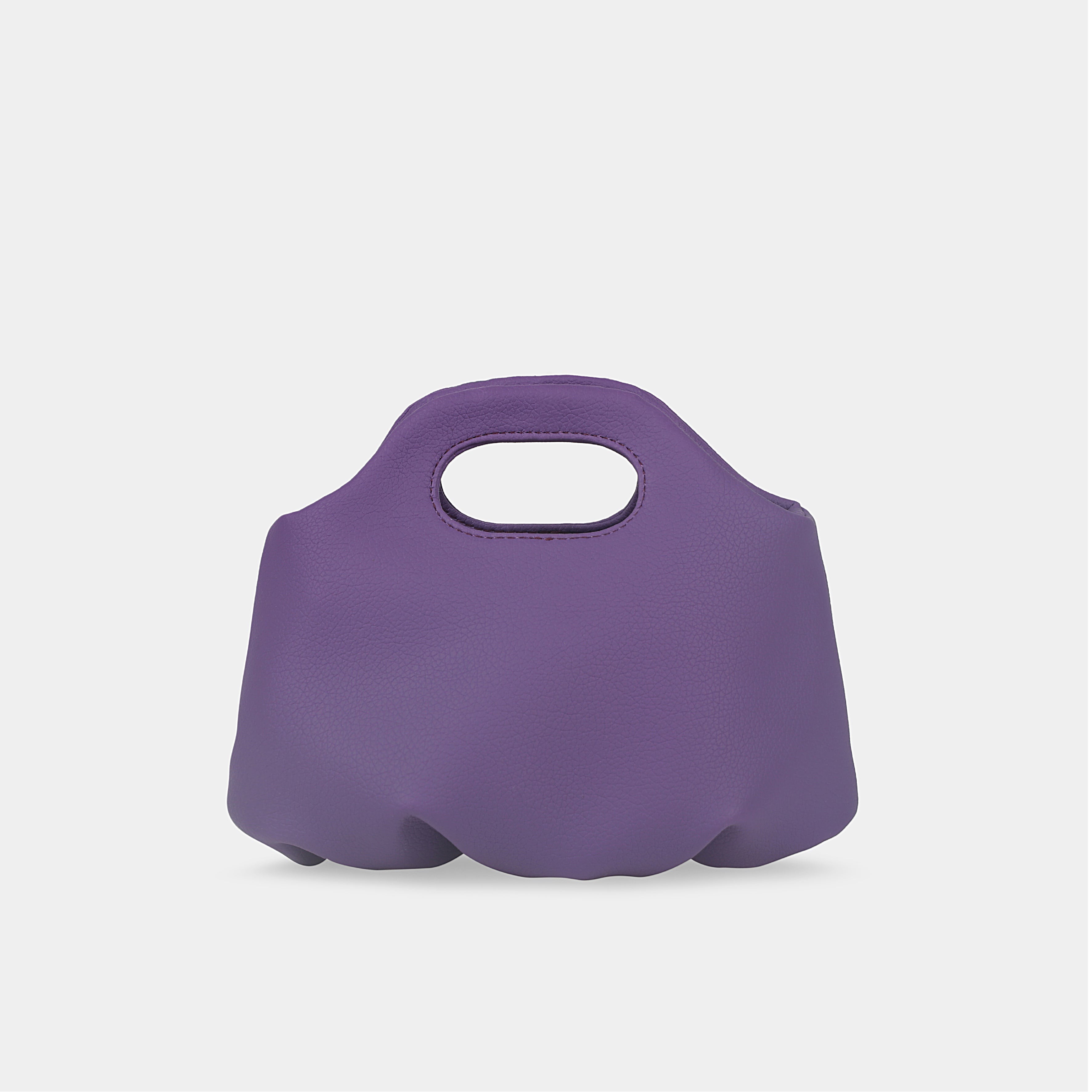 Purple Flower Mini Handbag