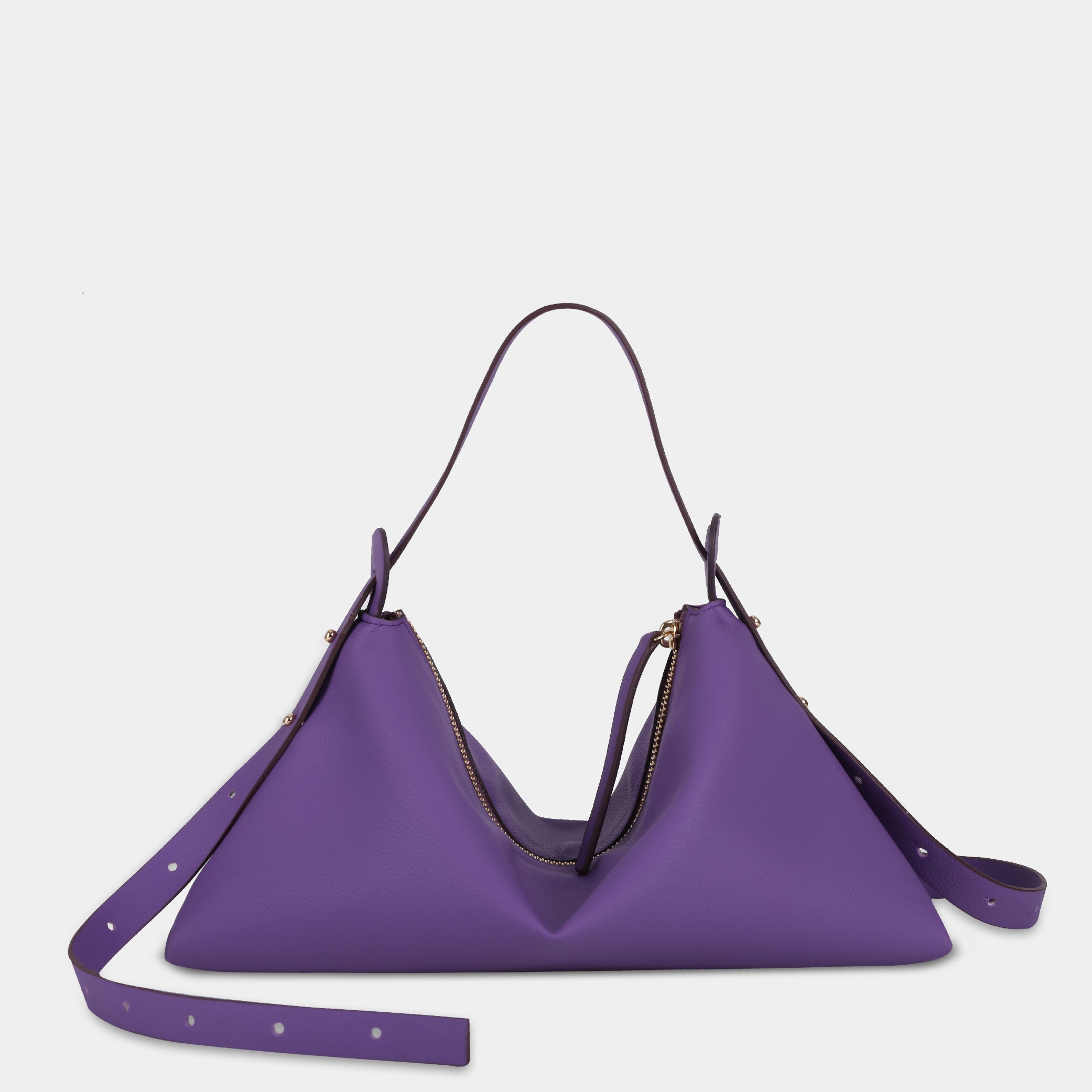 Purple M BAG handbag (large)
