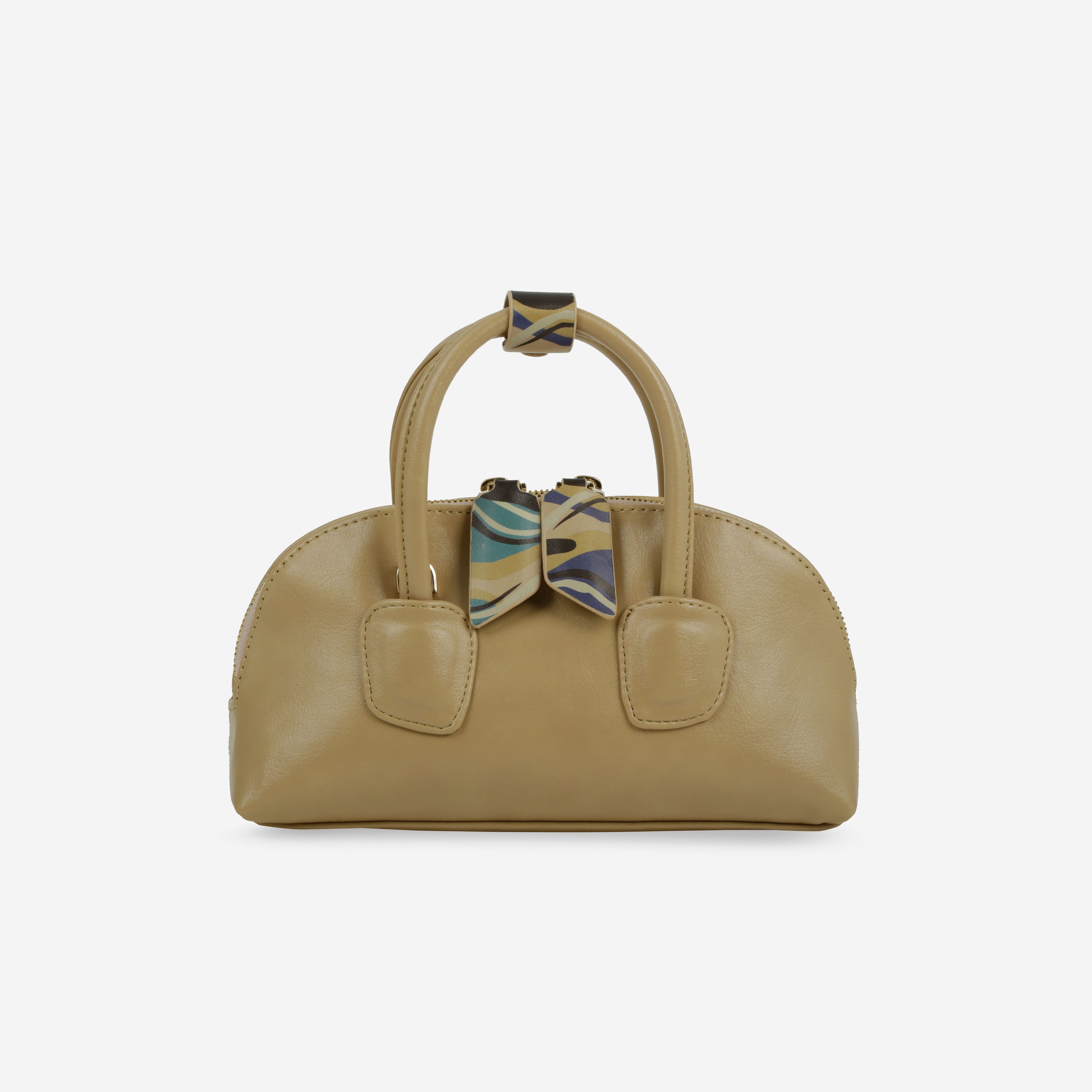 TACOS handbag beige color small size (S)