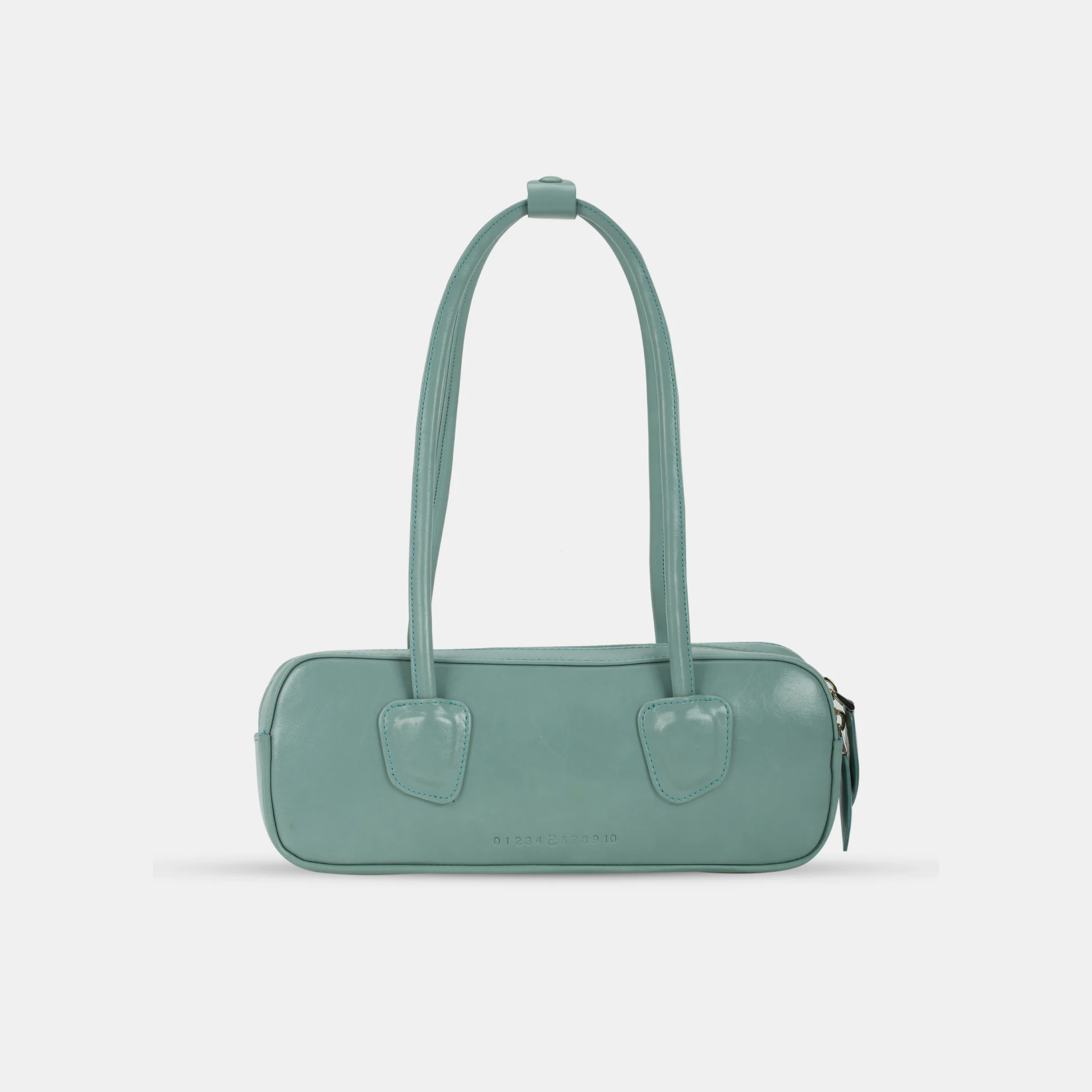 BREAKING bag in pastel turquoise color