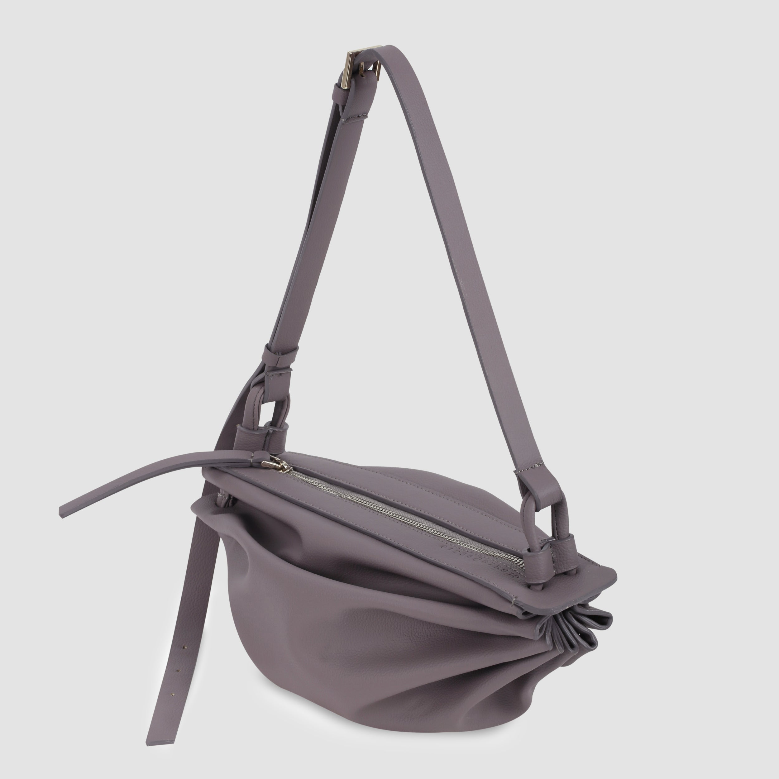 Túi xách BOAT size lớn (M) màu tím khói