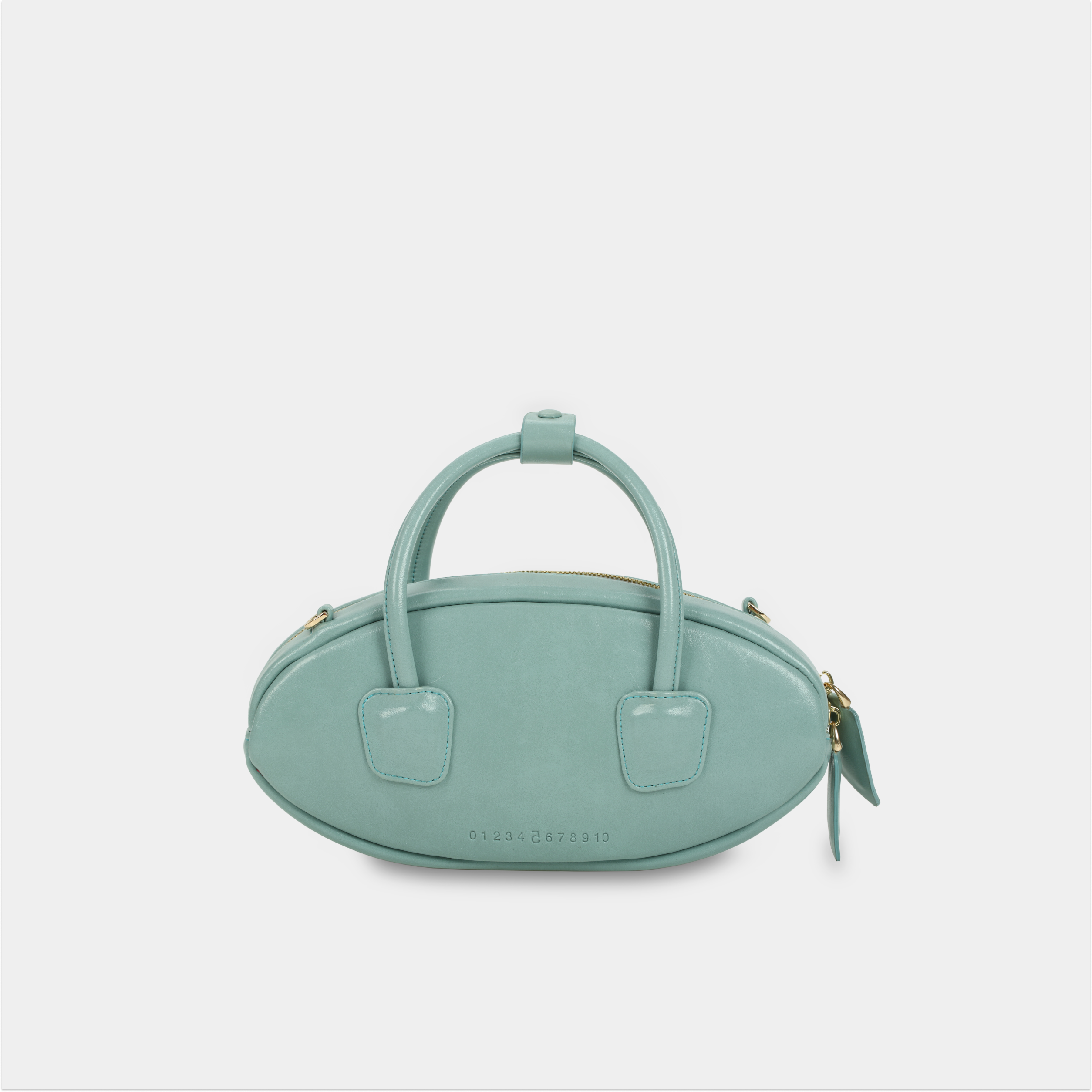 EGG handbag in pastel turquoise