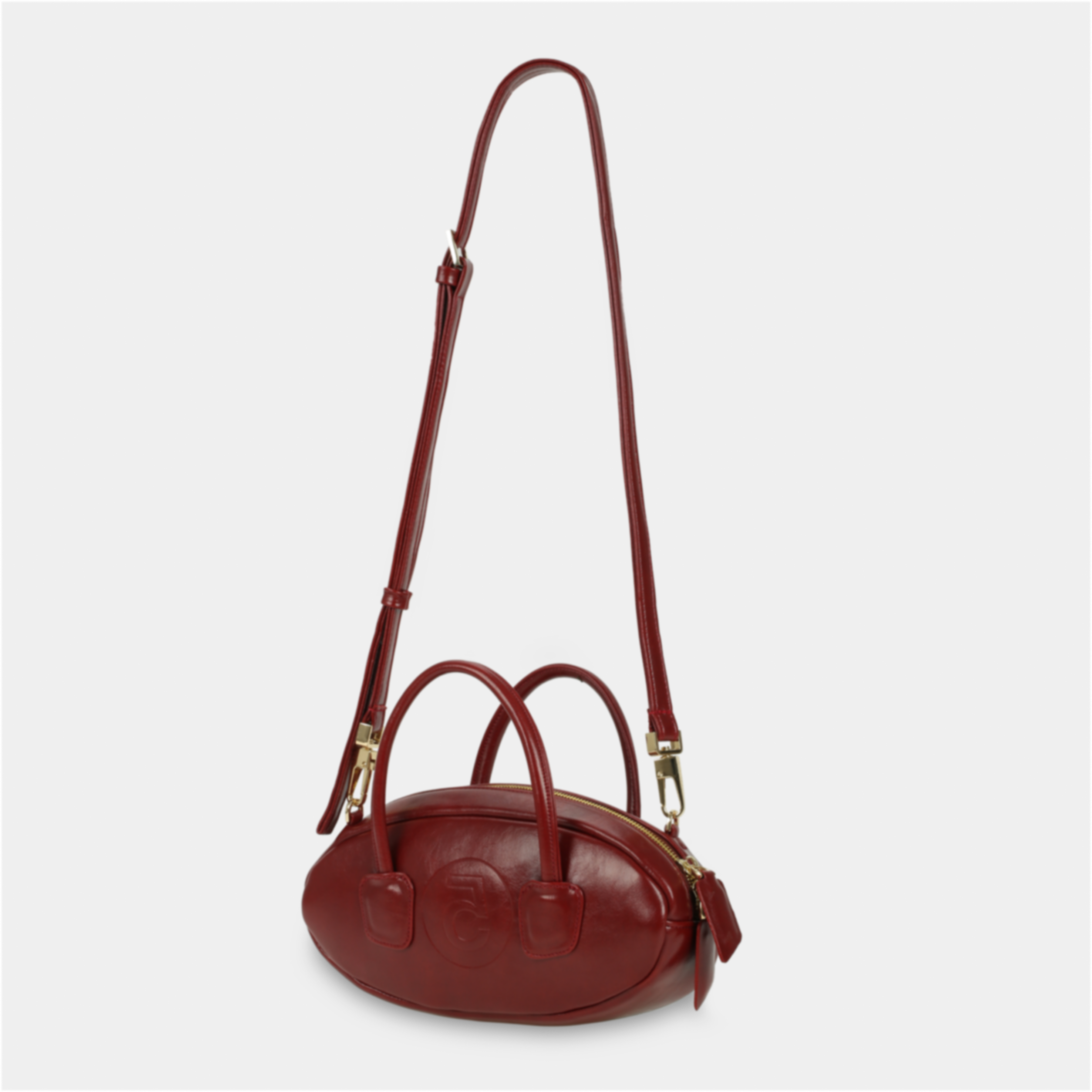 Red EGG handbag