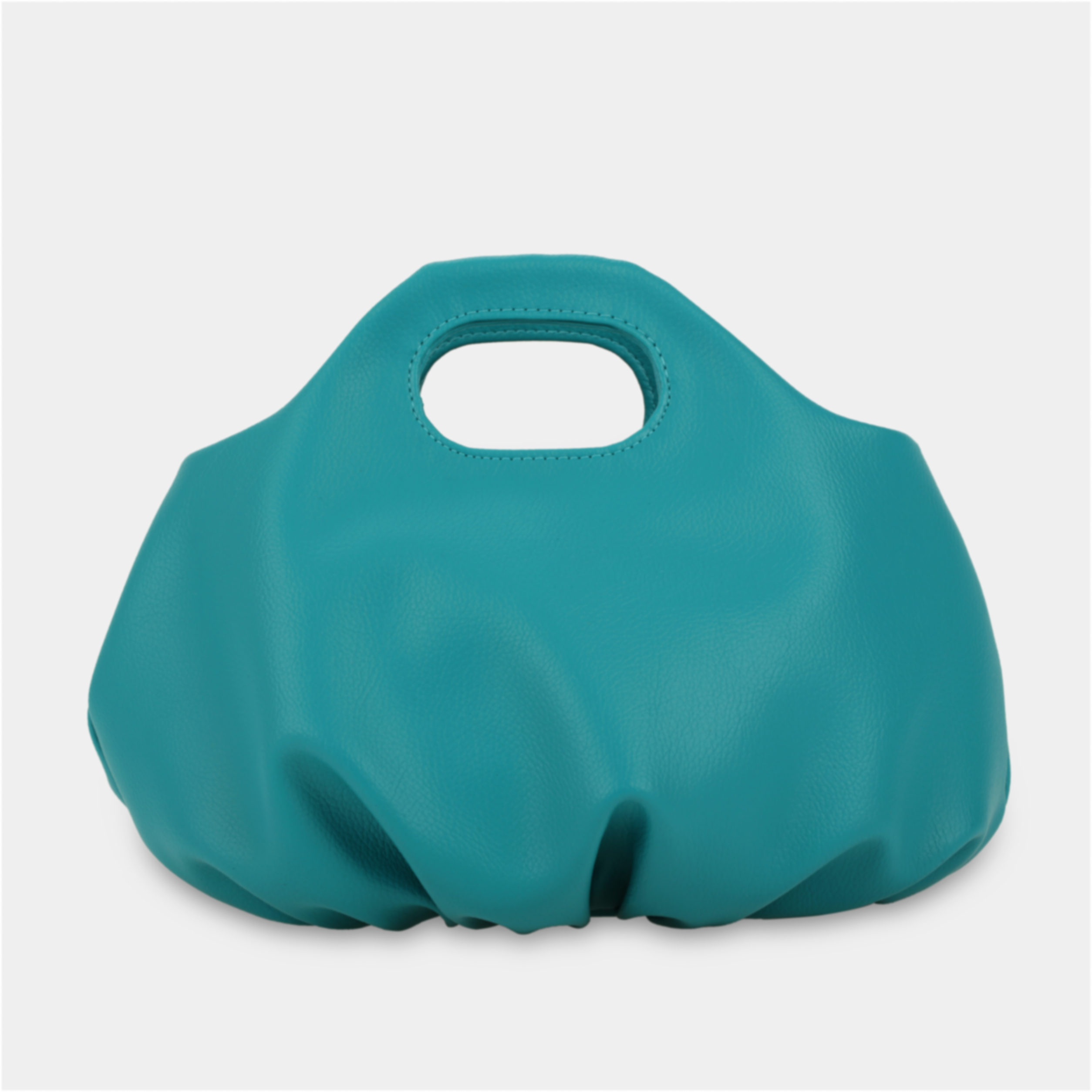 Túi xách Flower M (medium) màu xanh ngọc