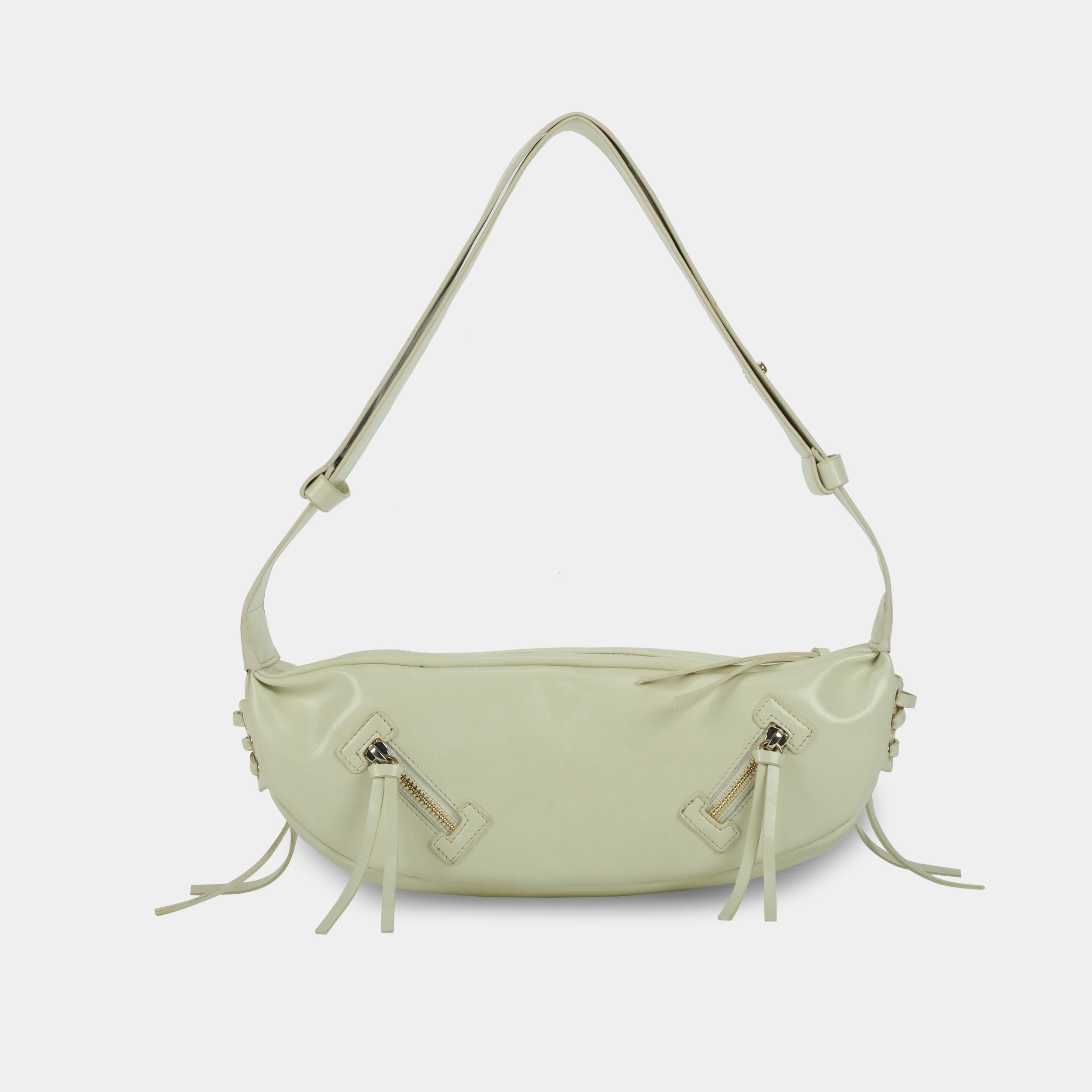 LACE bag large size (M) white color