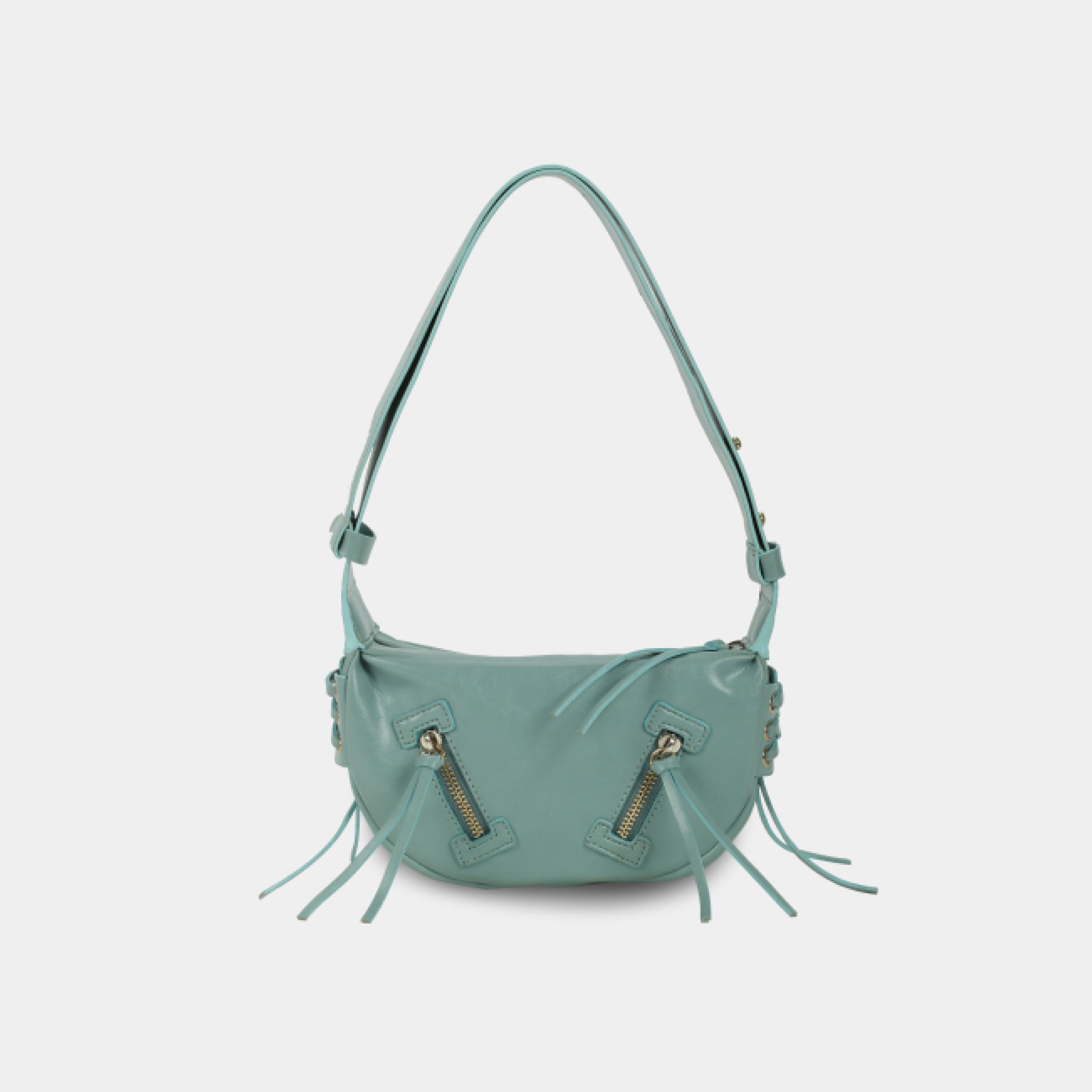 LACE bag small size (S) pastel turquoise