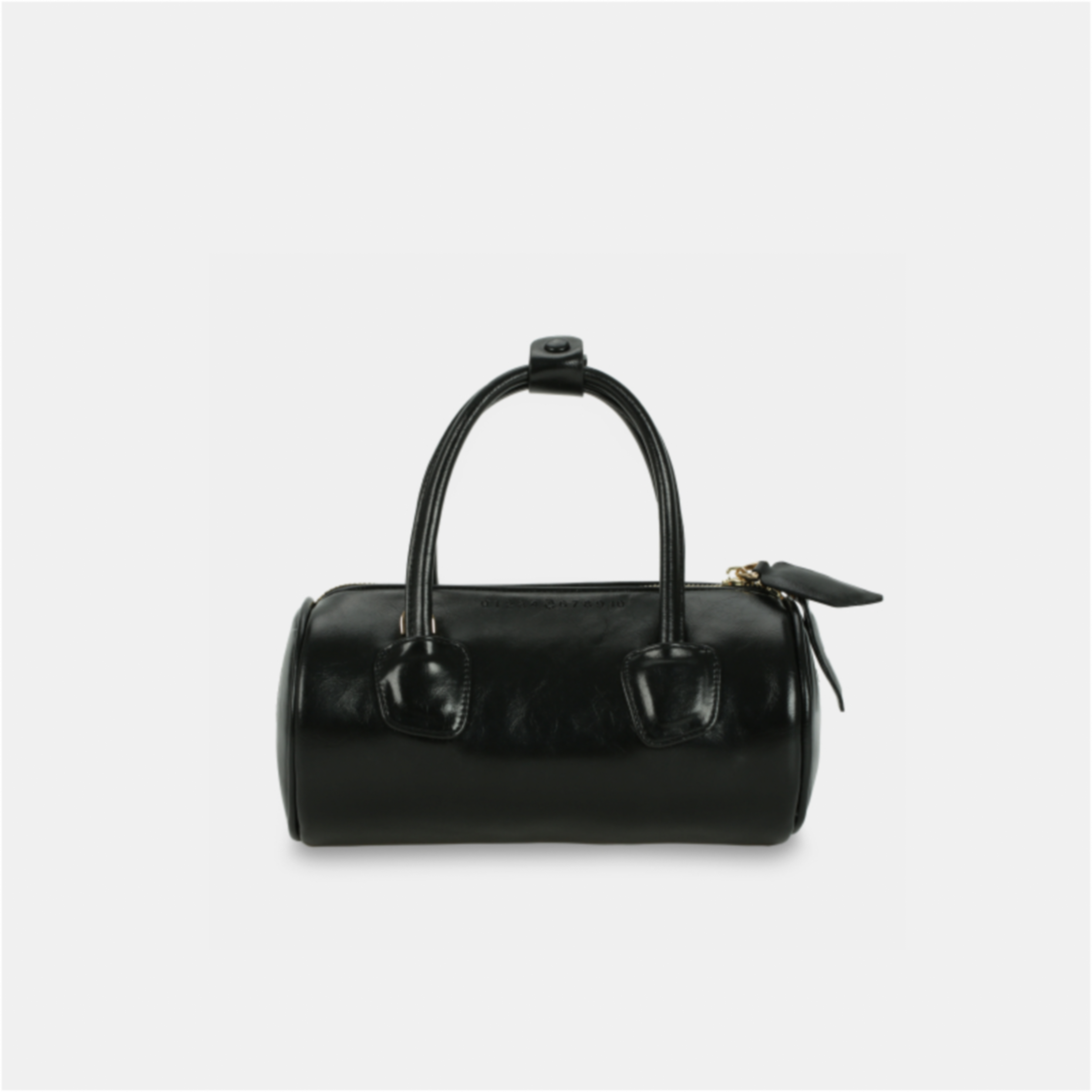 Black ROLL handbag