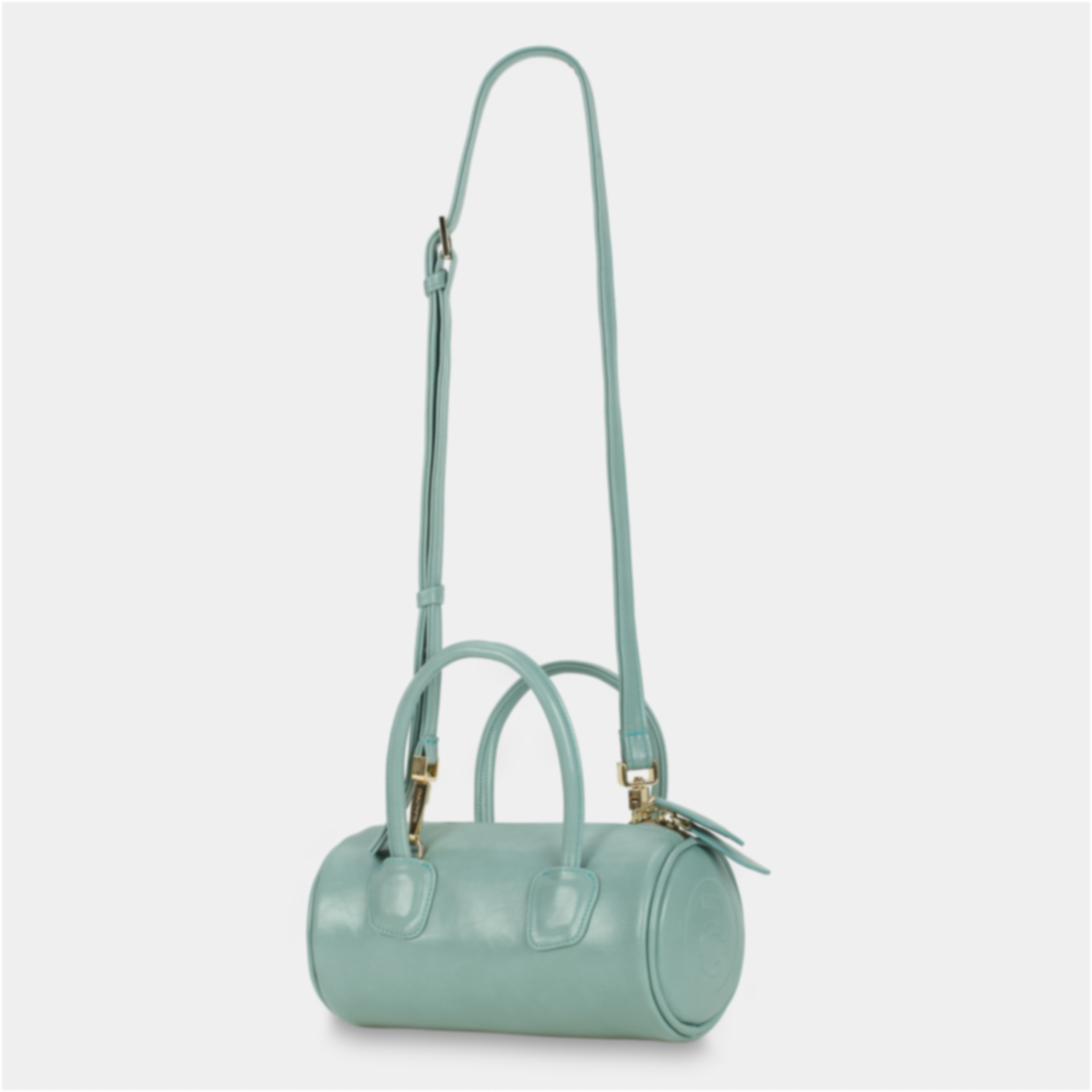 ROLL handbag pastel turquoise
