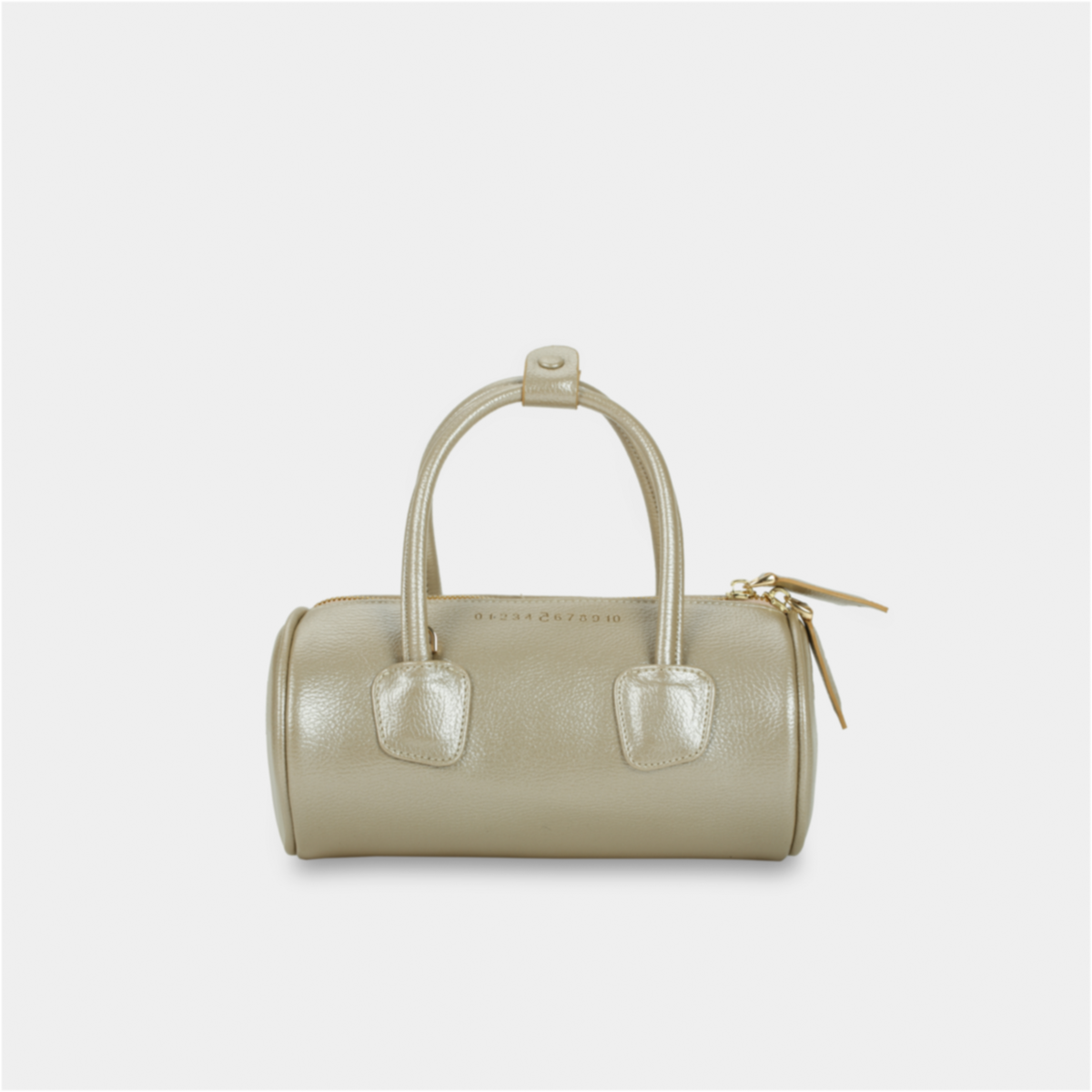 Bag ROLL in Nude Metallic