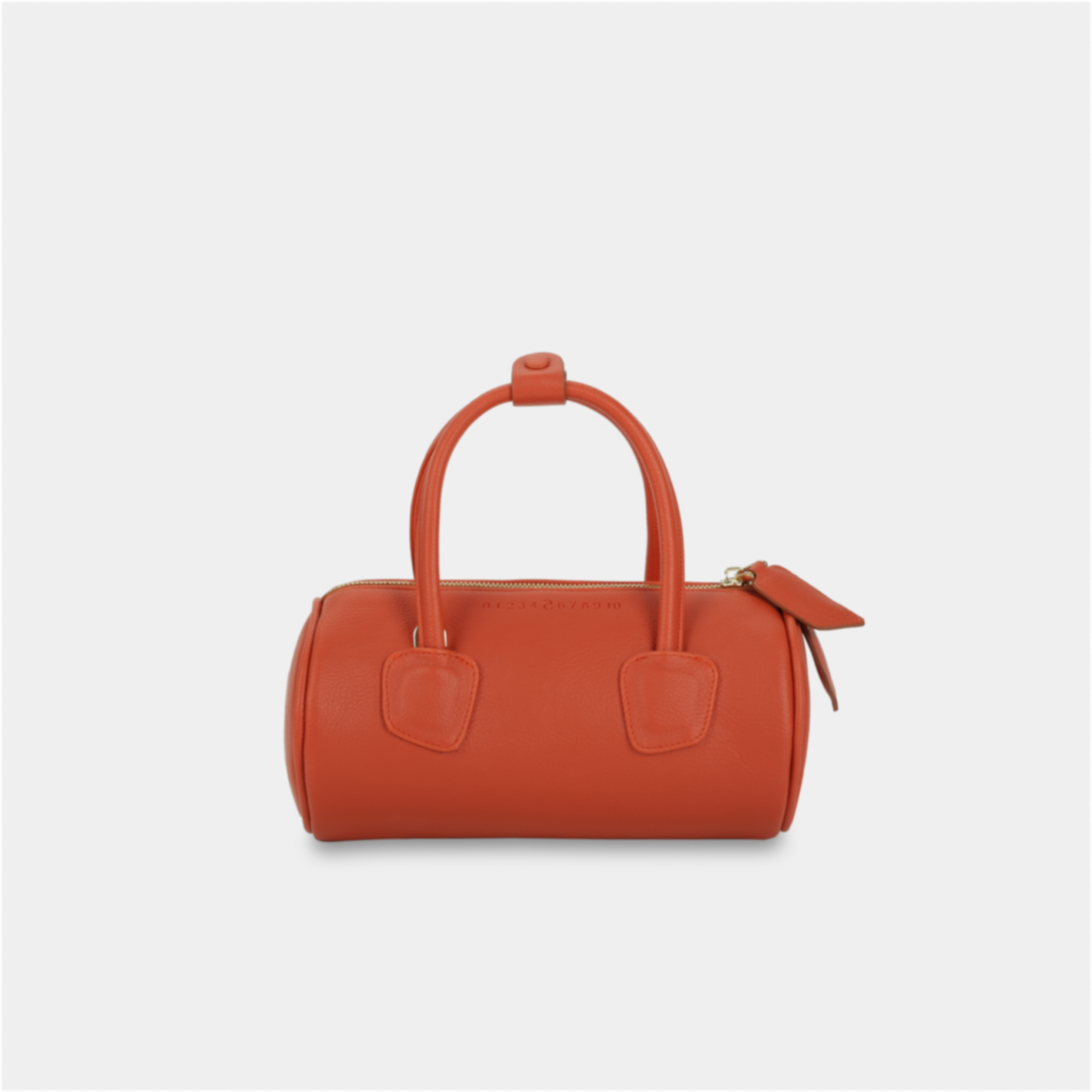 Red orange ROLL handbag