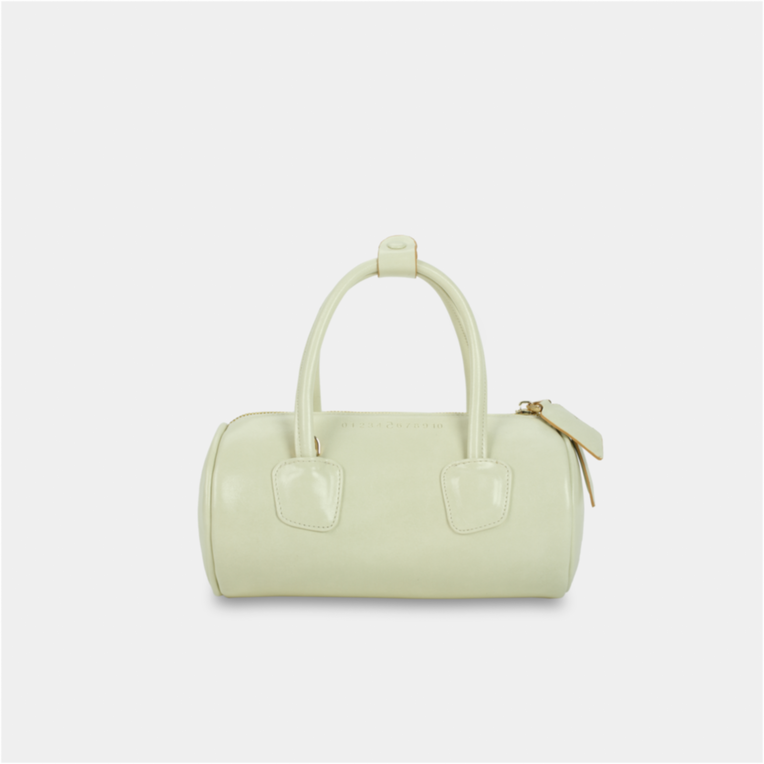 White ROLL handbag