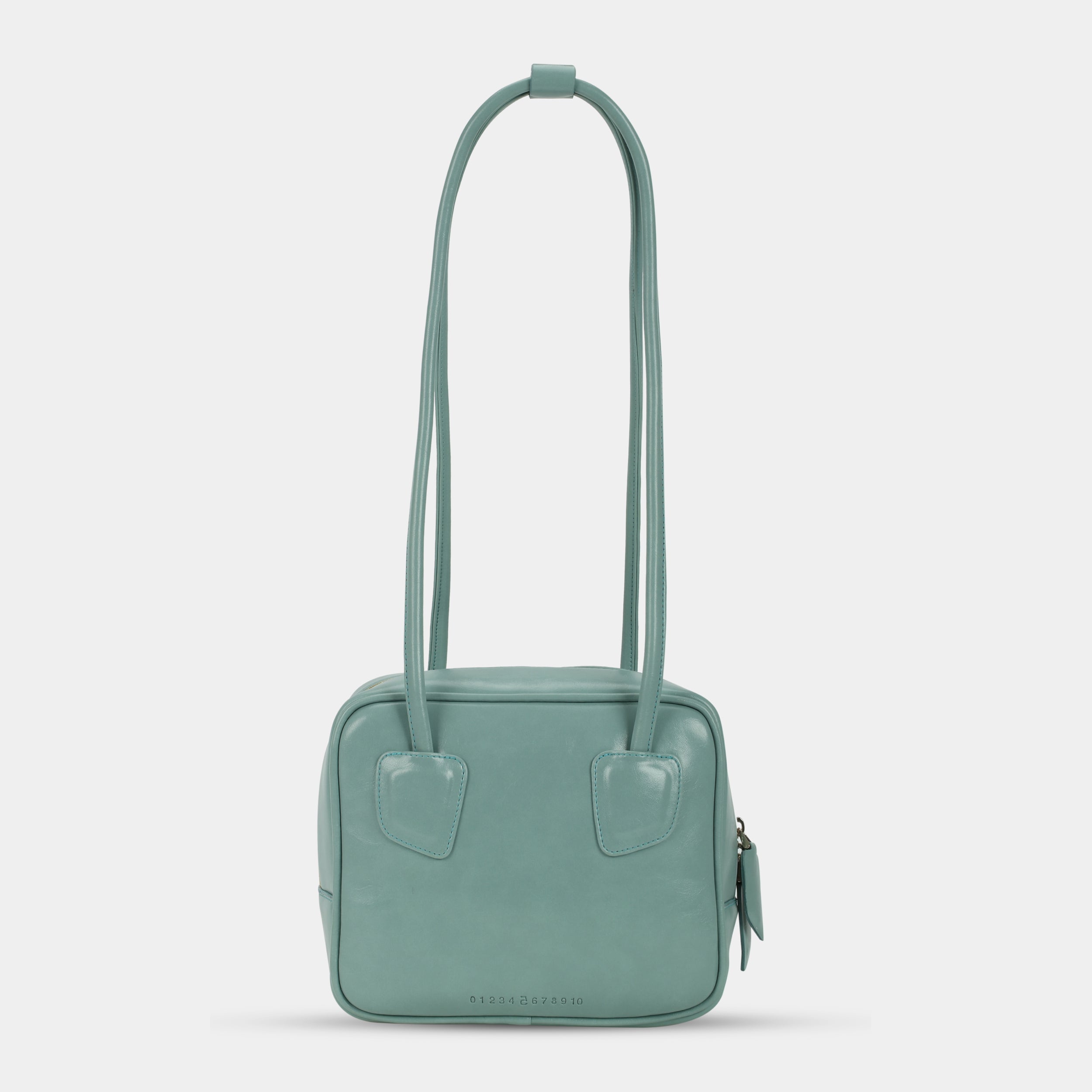 SANDWICH handbag in pastel turquoise