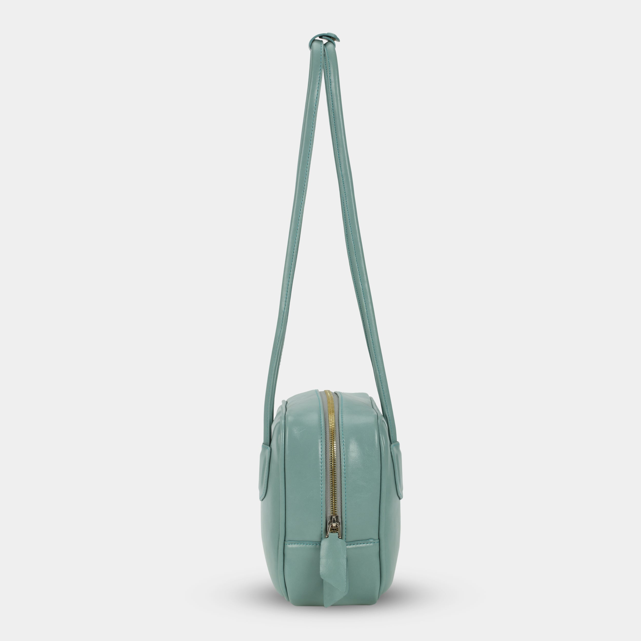 SANDWICH handbag in pastel turquoise