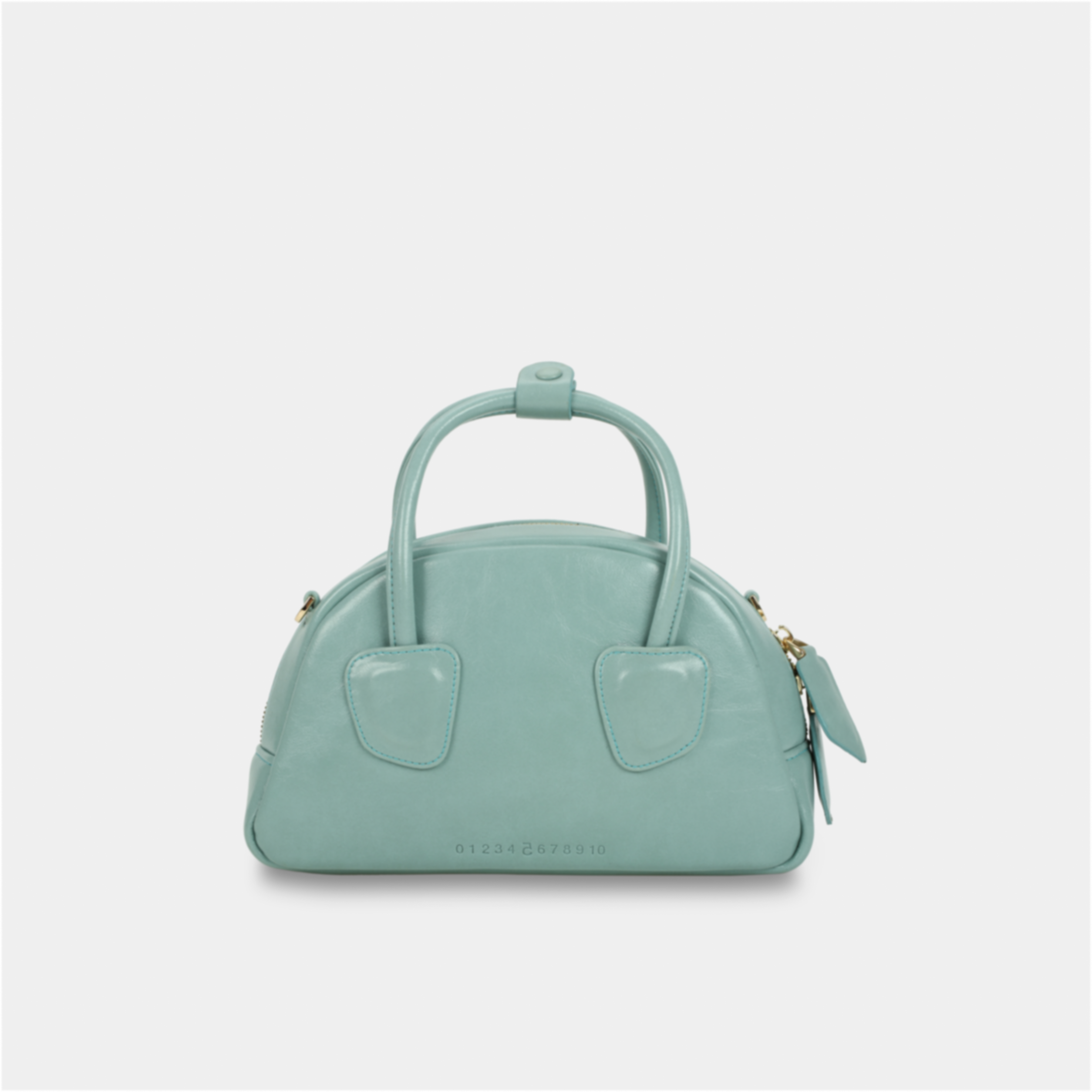 TACOS handbag in pastel blue color large size (M)
