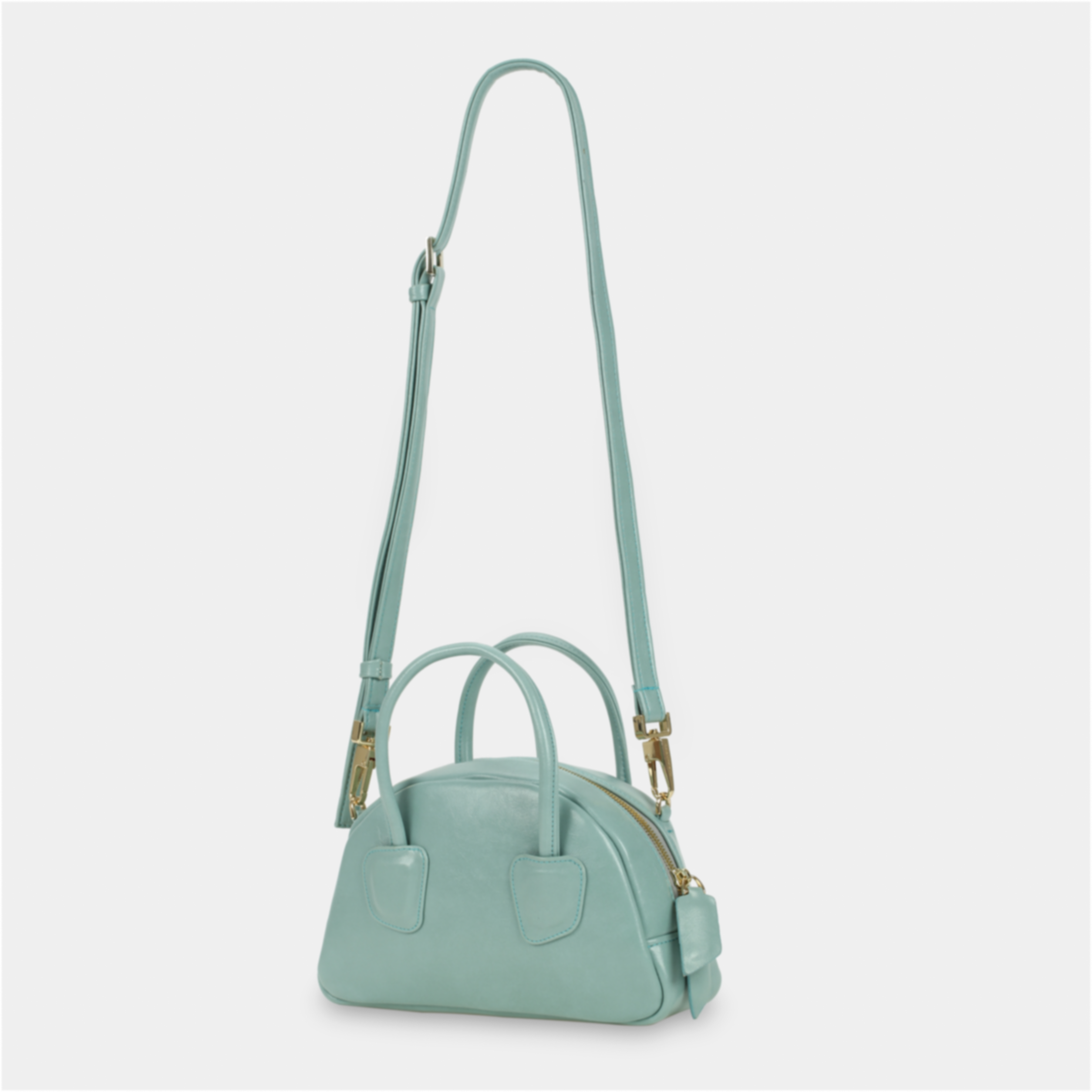 TACOS handbag in pastel blue color large size (M)