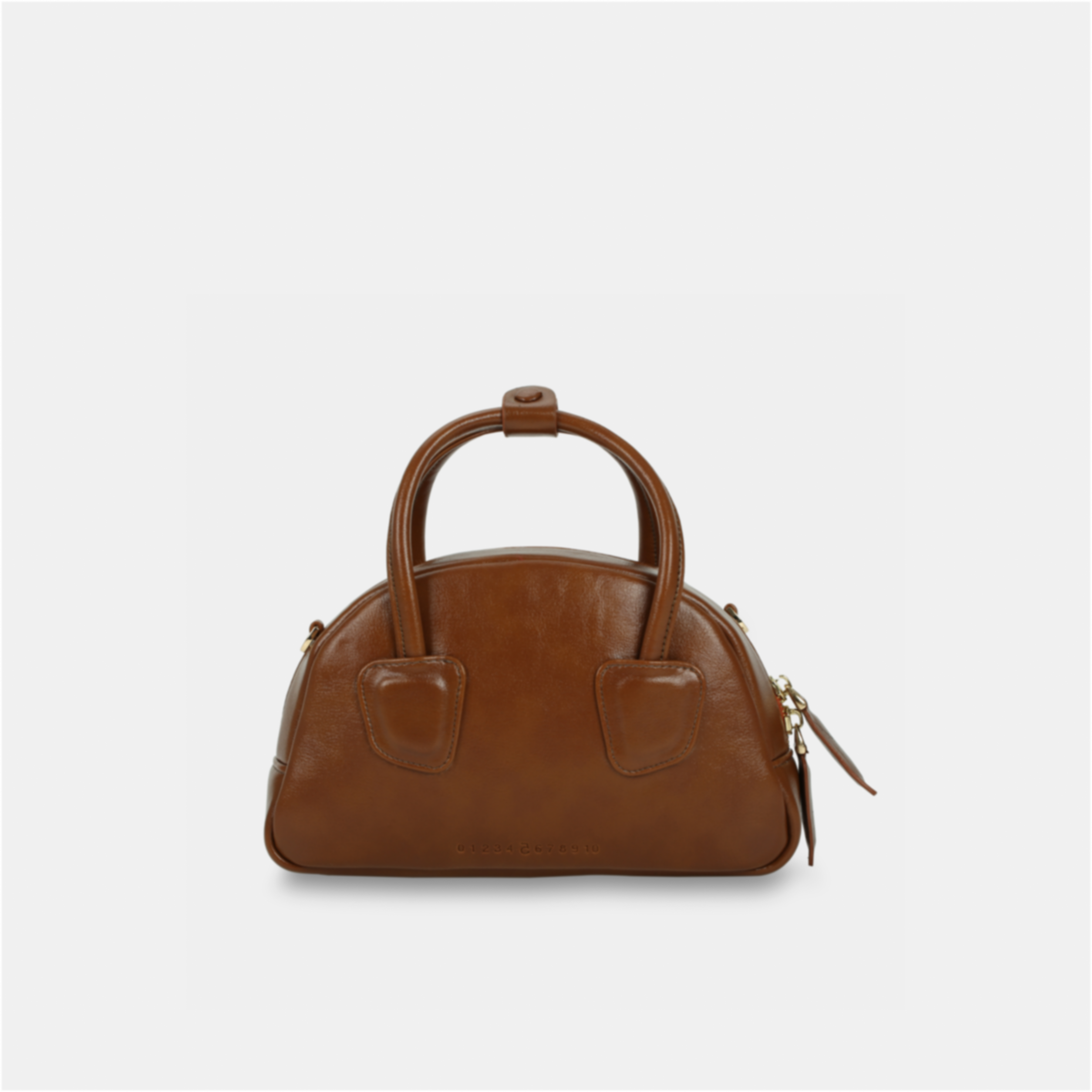 TACOS Handbag in Brown color large size (M)