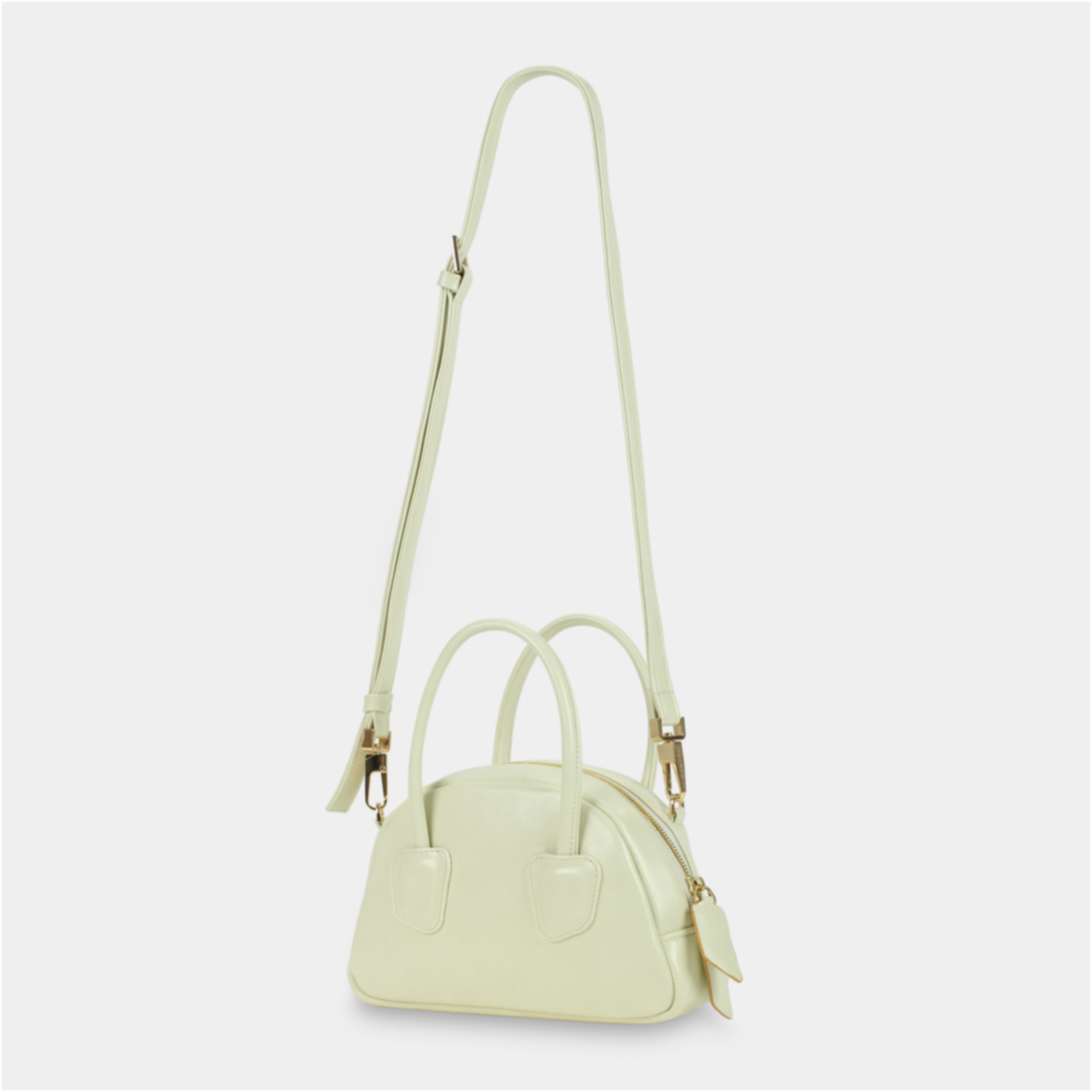 TACOS Handbag in White color large size (M)